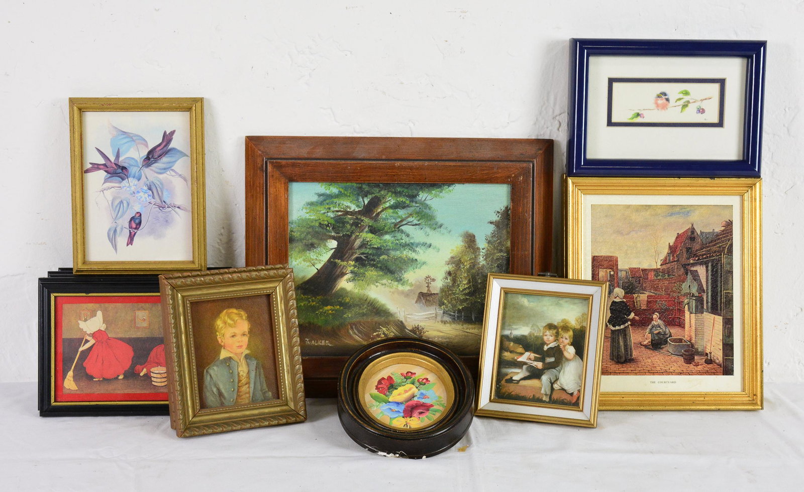 14pcs Assorted Small Framed Art (1 of 4)