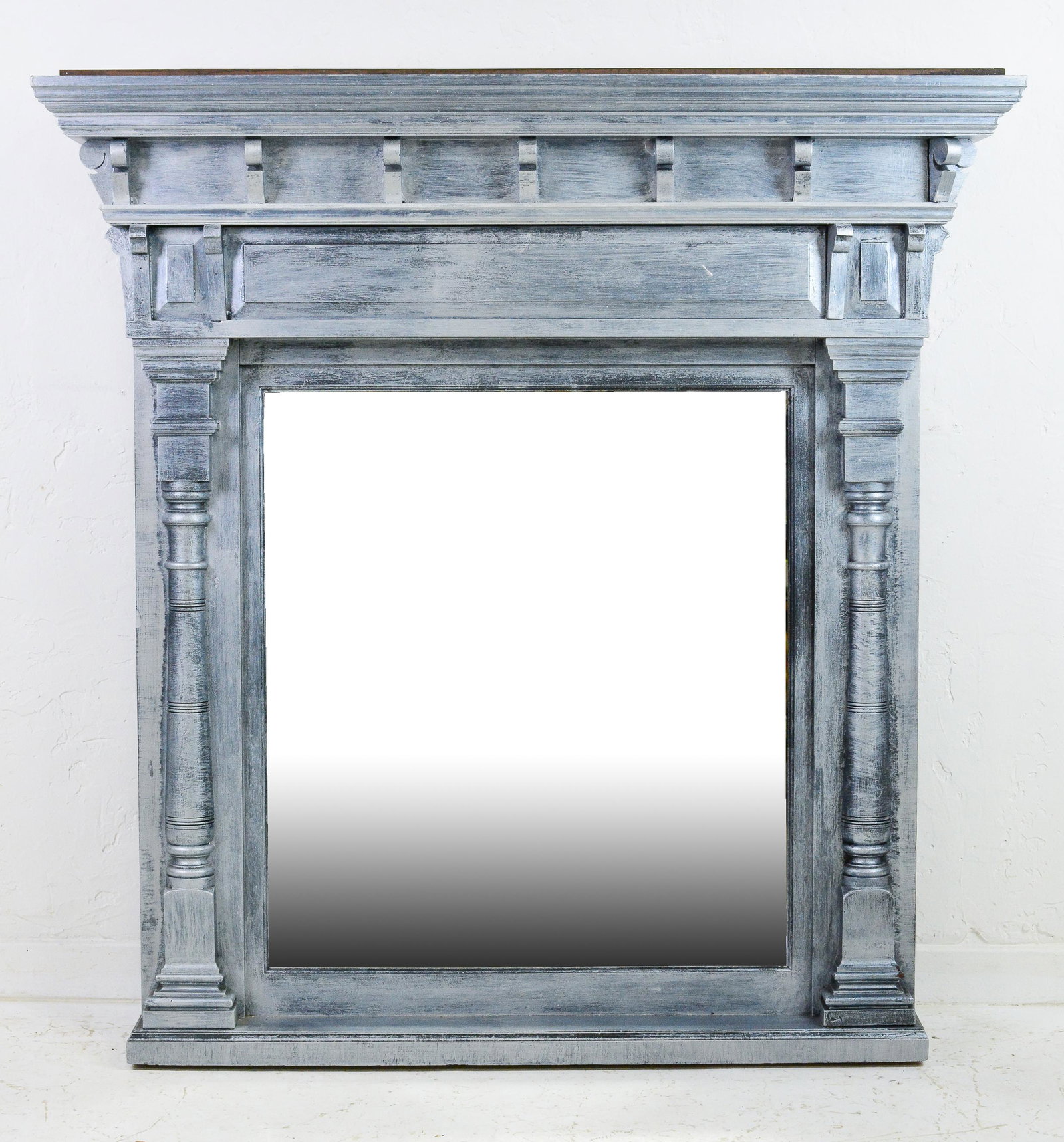 Large Painted Mirror (1 of 3)