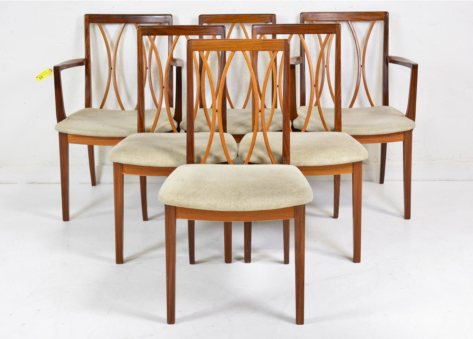 Set of 6 Mid Century Modern G-Plan Chairs (1 of 5)