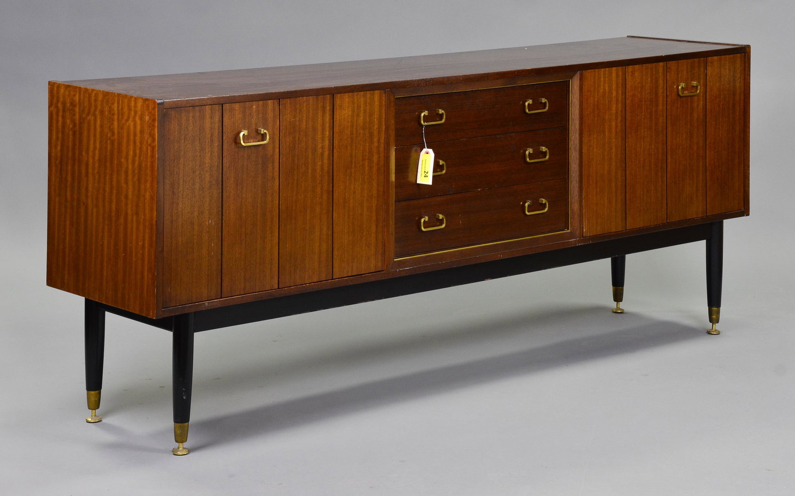 G-Plan Sideboard in Tola Wood with Ebonized Legs (1 of 8)