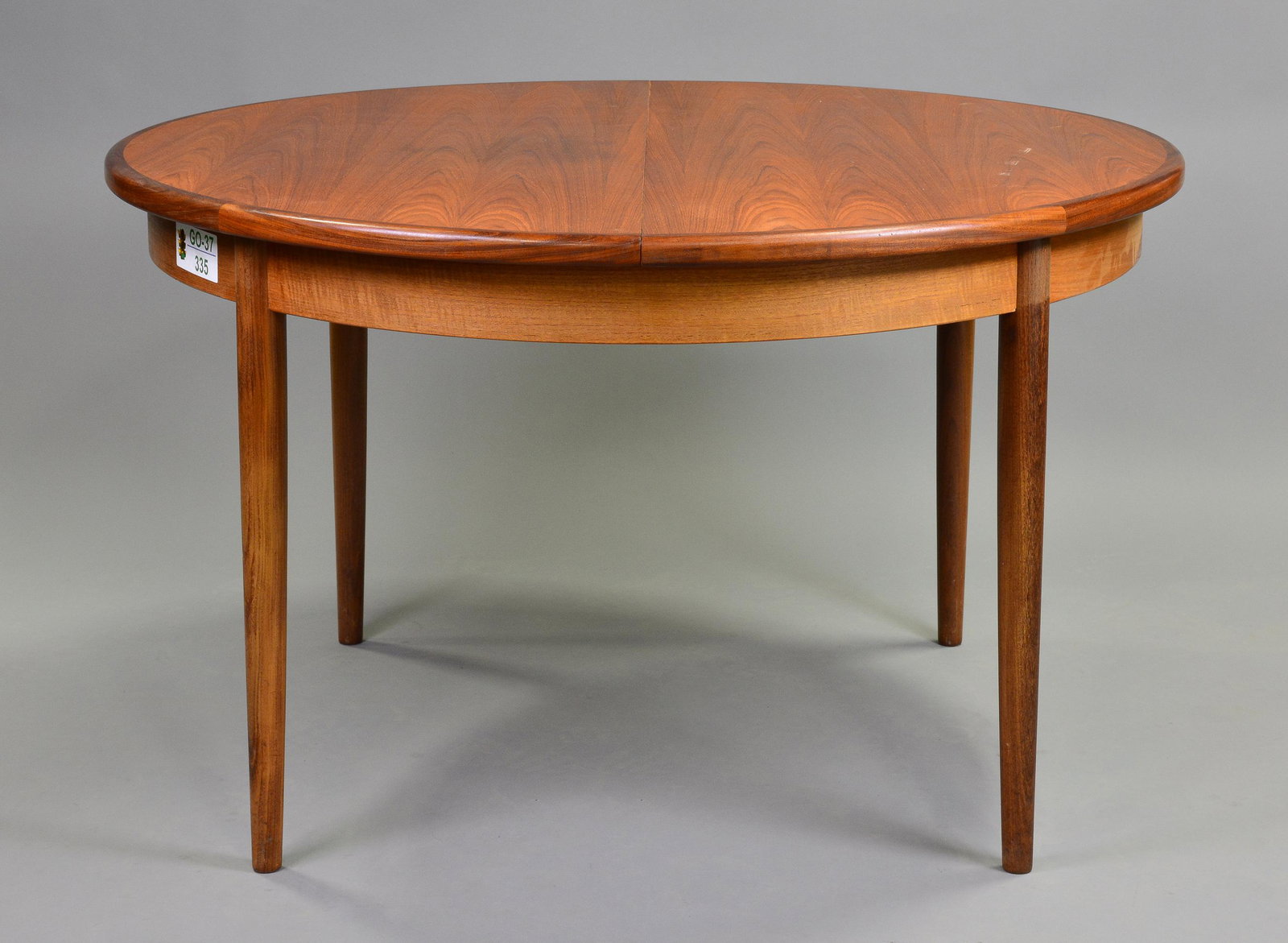 Round Mid Century  Dining Table By G-Plan - pop up leaf (1 of 3)