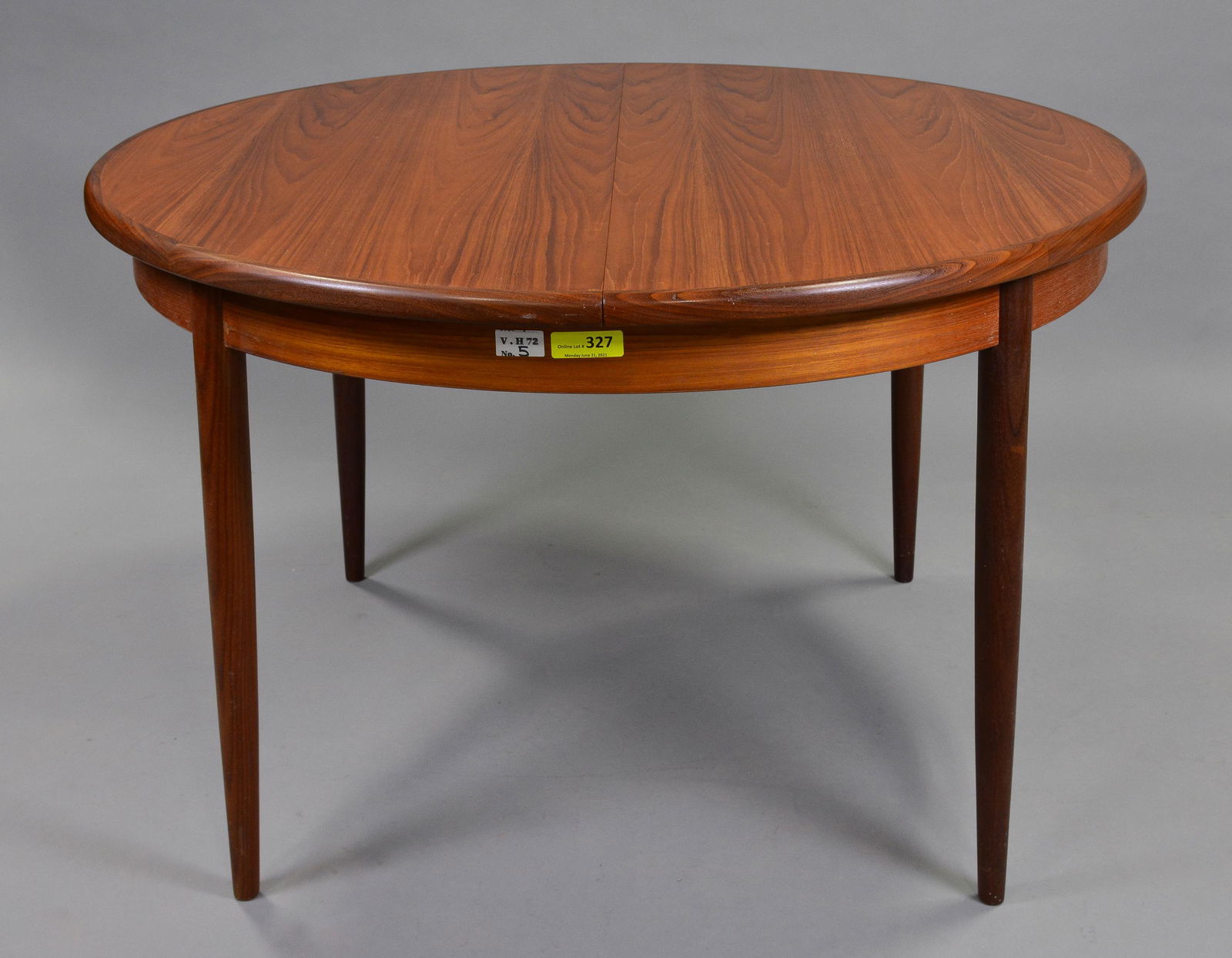 Round Mid Century Dining Table By G-Plan - pop up leaf (1 of 3)