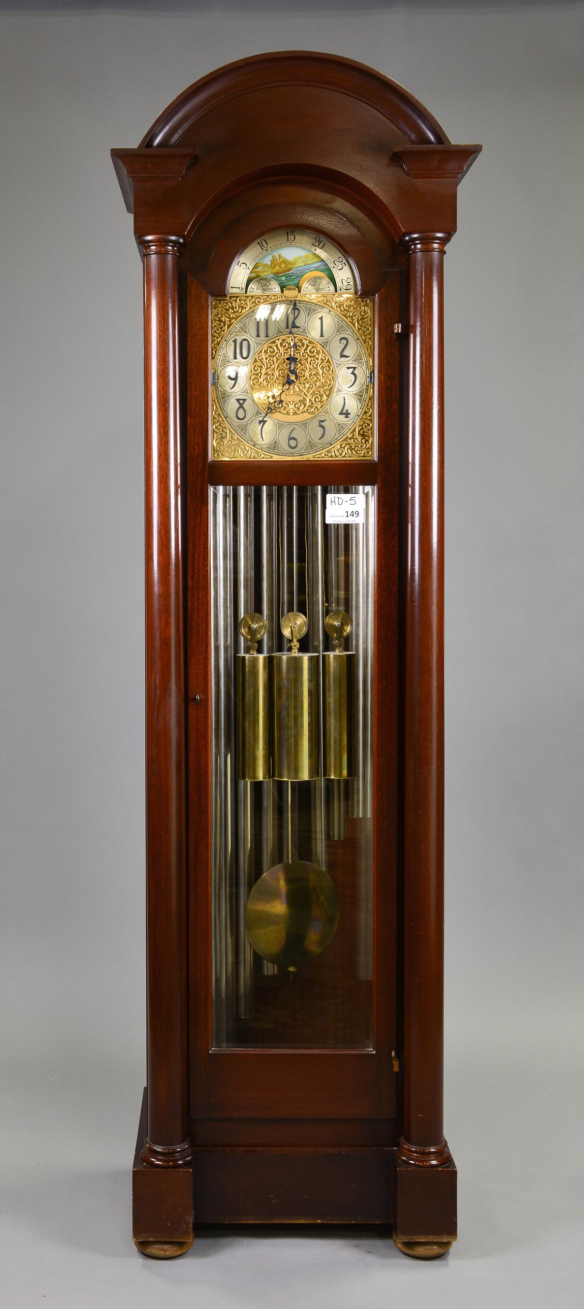 Motorized 9 Tube Long Case Clock - Revere by Telechron (1 of 3)