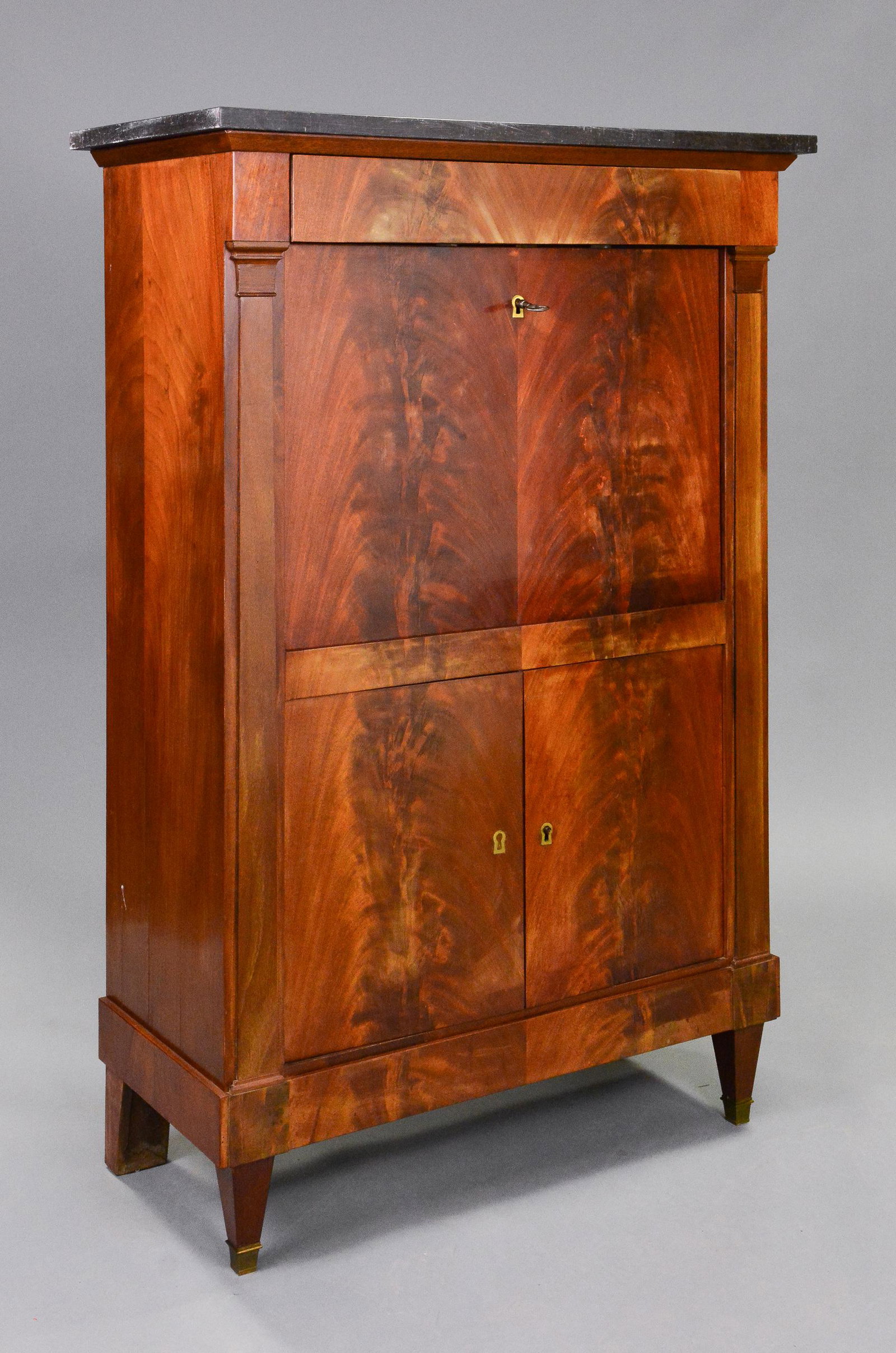 Secretaire Abattant from Europe: Secretaire Abattant from Europe - 57 in tall x 37 x 18