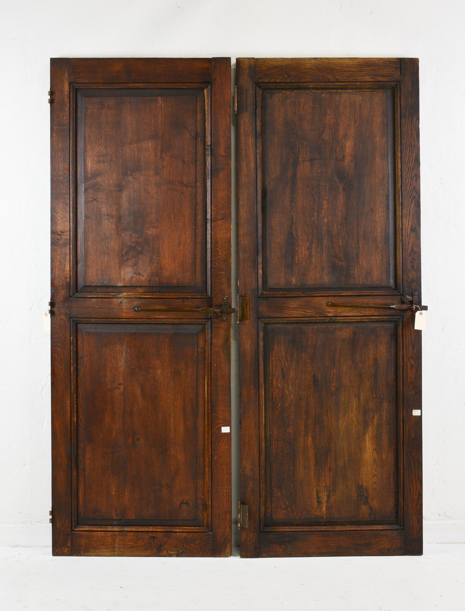 2 Large Oak European Doors (1 of 3)