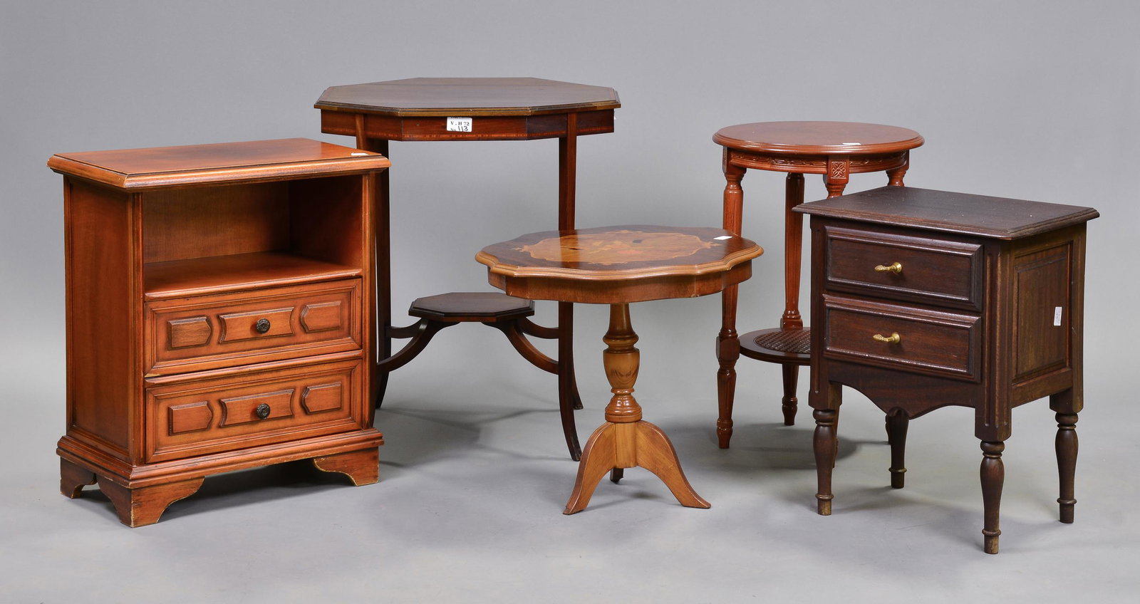 2 Nightstands & 3 Occasional Tables (1 of 6)