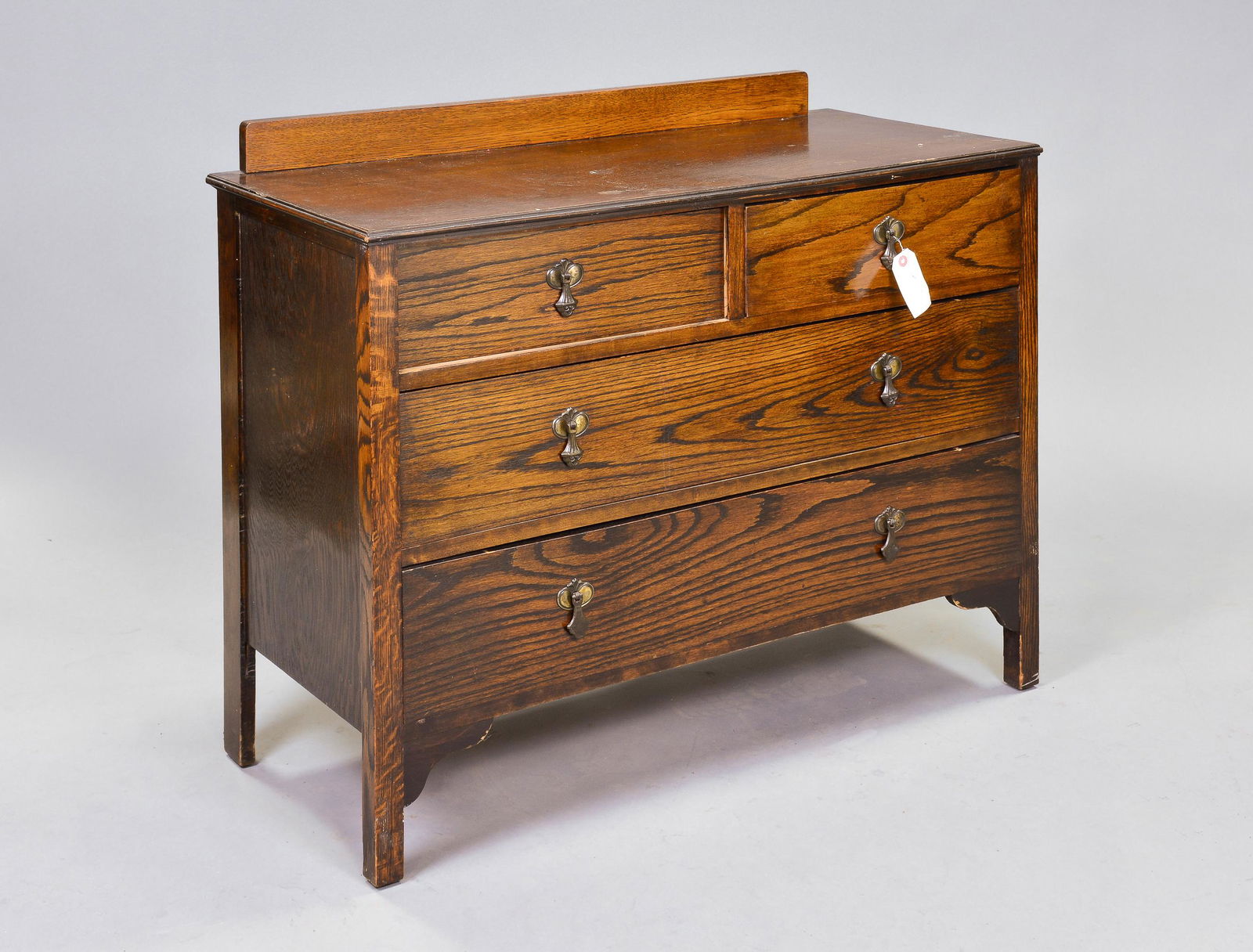 Four Drawer British Oak Chest (1 of 3)