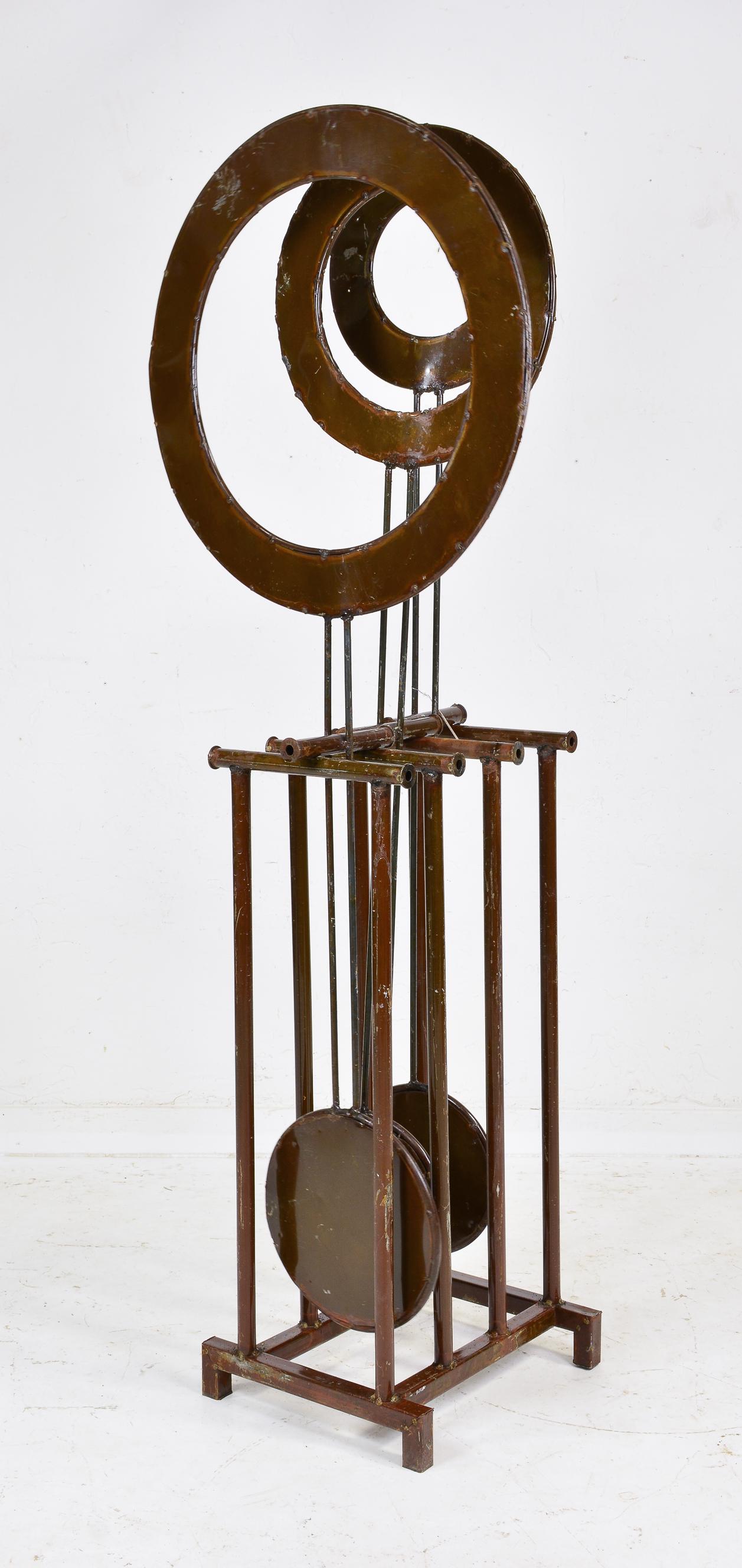 Metal Outdoor Kinetic Art Pendulum  Sculpture (1 of 3)