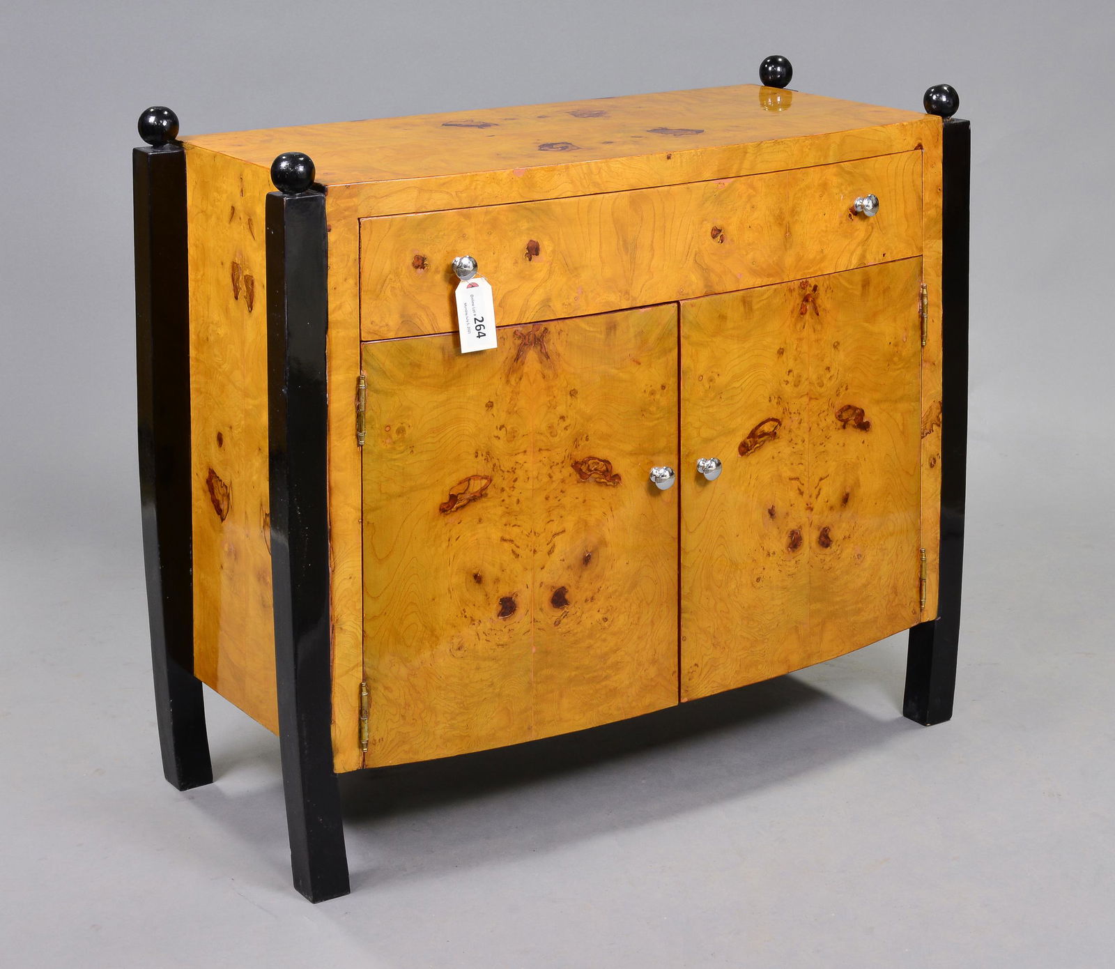 Art Deco Style Cabinet - 2 Drawers over 2 Doors #1 (1 of 5)