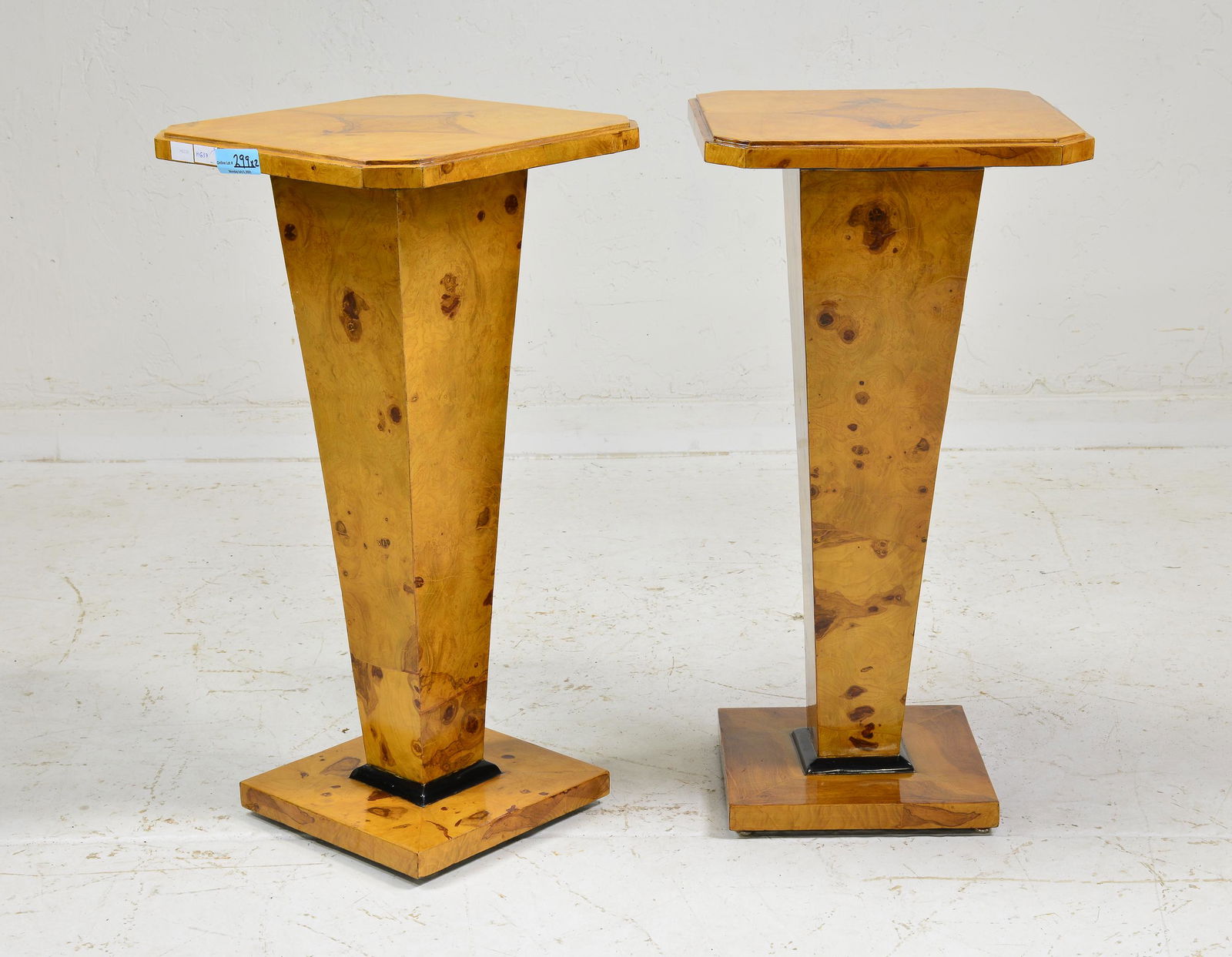 Pair of Art Deco Style Pedestals / Plant Stands (1 of 3)