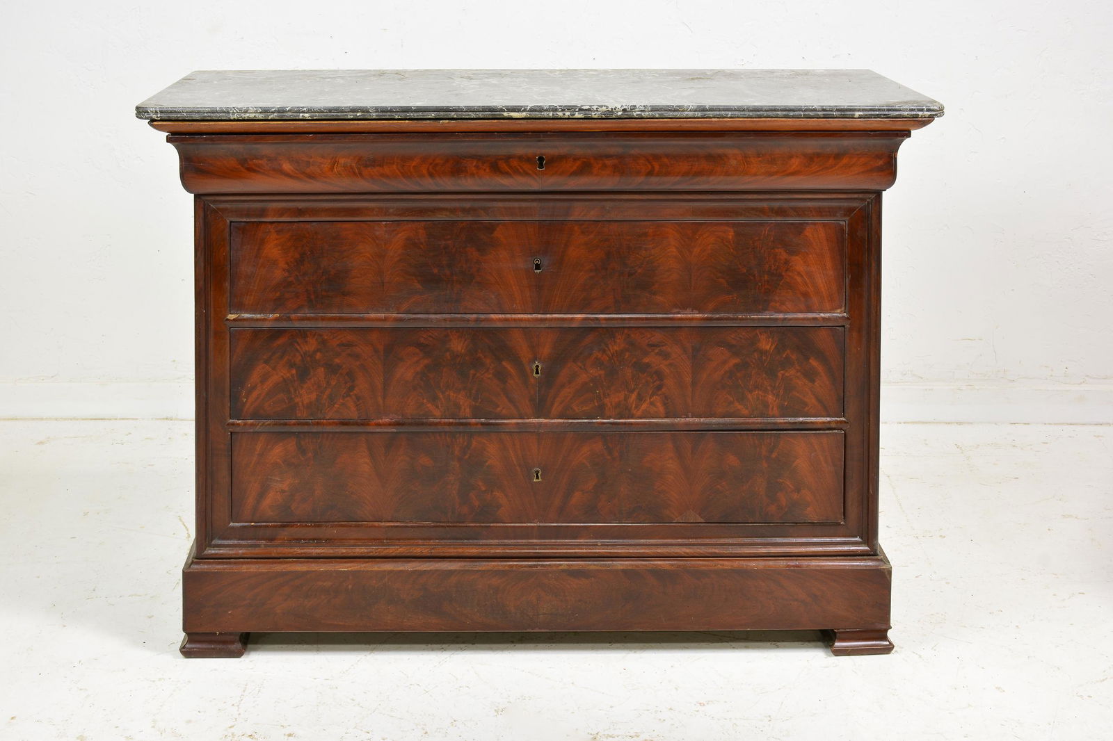Louis Philippe  Style Chest  of Drawers (1 of 5)