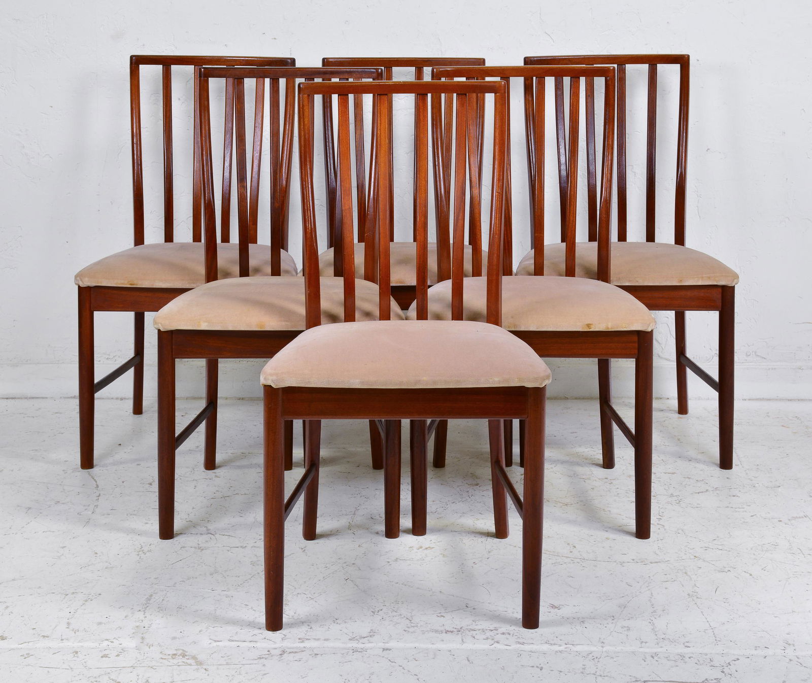 6 Mid Century Modern Dining Chairs - McIntosh (1 of 4)