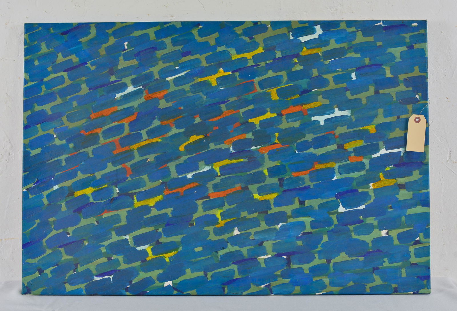 Unframed Abstract Painting from Europe (1 of 3)