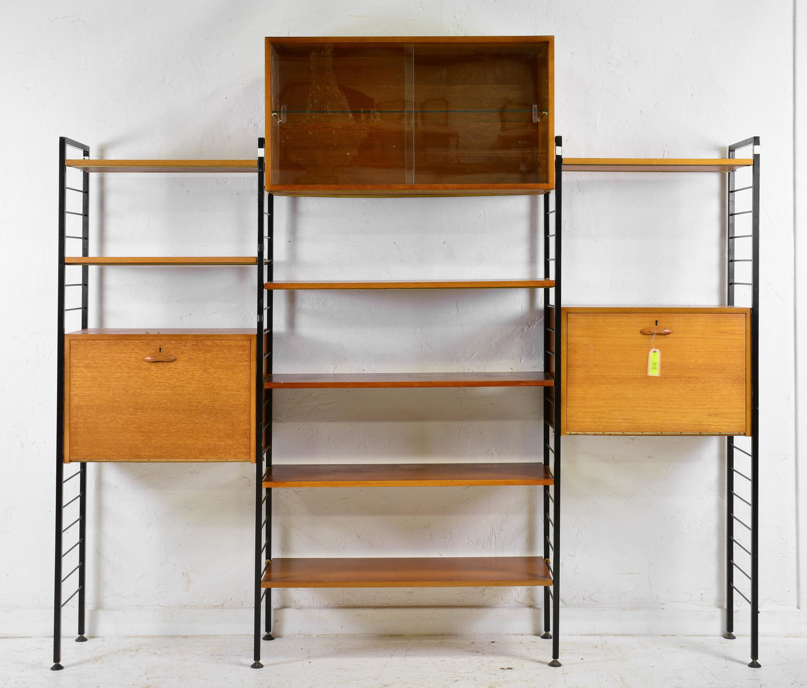 3 Bay Mid Century Wall Unit / System By Ladderax (1 of 8)