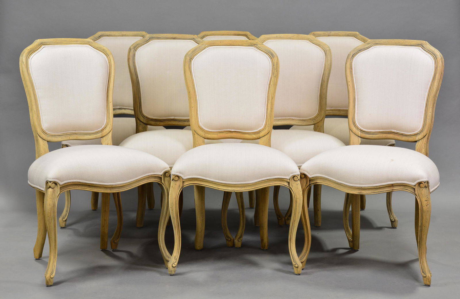 Set Of 8 Coastal Dining Chairs (1 of 4)