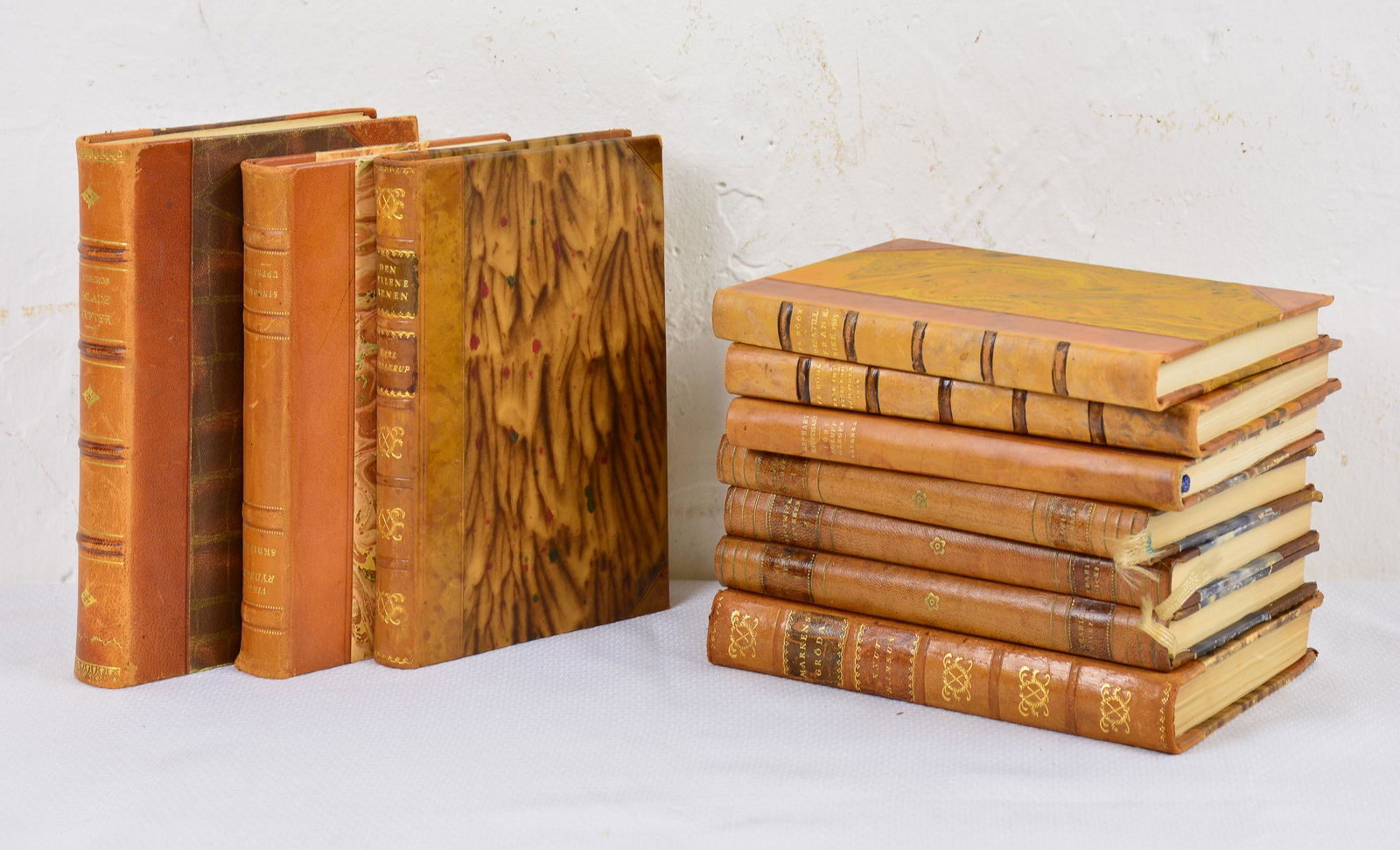 10 European Leather Books (1 of 2)