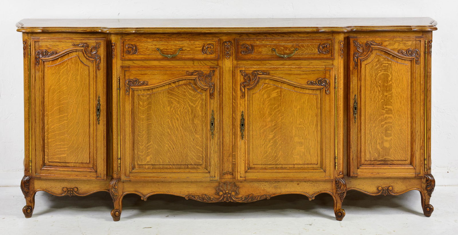 Country French Parquet Top Server / Sideboard #1 (1 of 7)