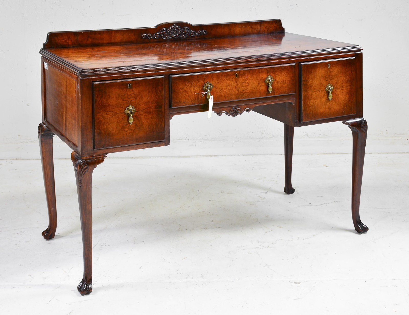 British Mahogany Dresser / Desk: British Mahogany Dresser / Desk - 36 in tall x 48 x 23