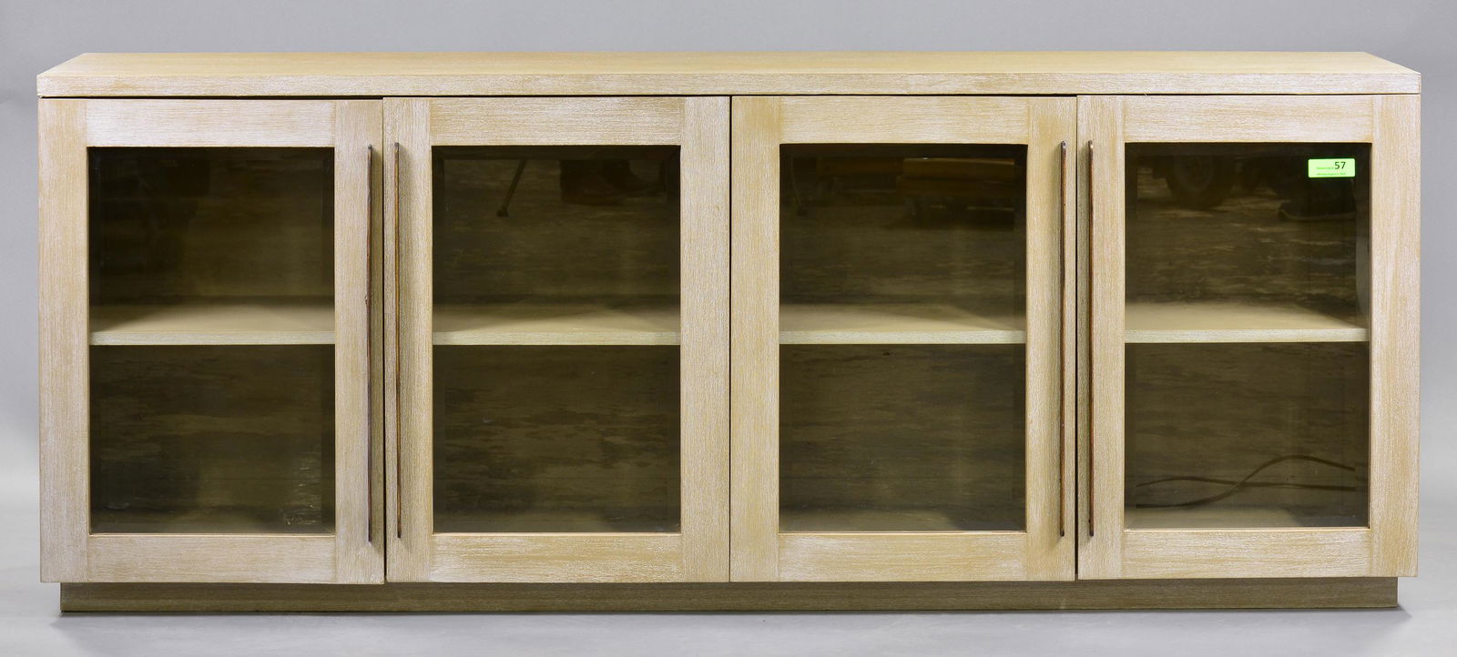 Mystic Beige Low Painted 4 Door Sideboard (1 of 6)