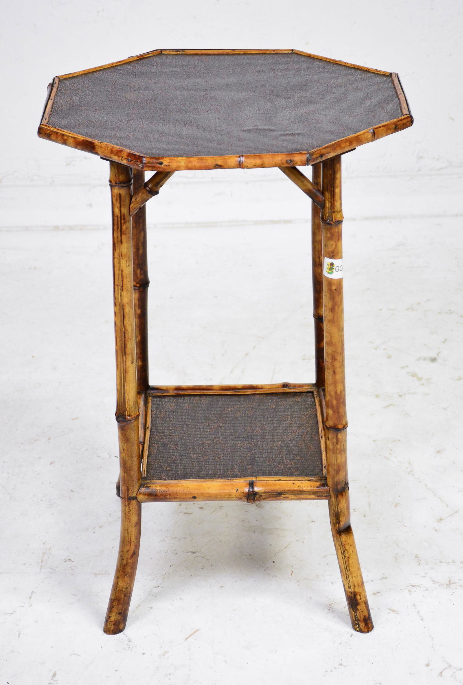 Bamboo Side / Lamp Table #2 (1 of 3)