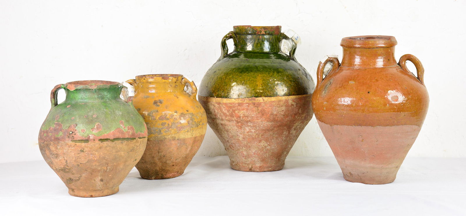 4 Assorted Pottery Pots (1 of 4)