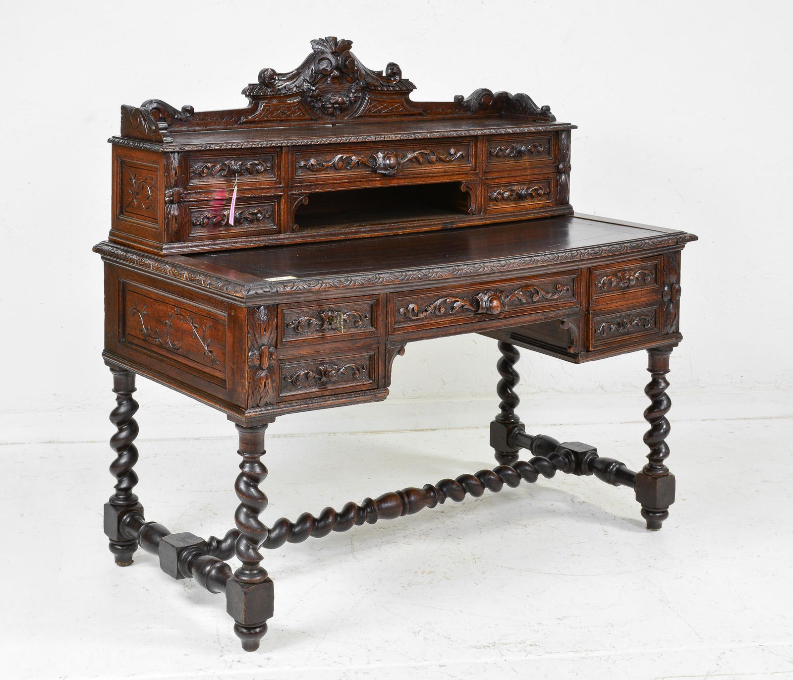 French Desk, Barley Twist legs (1 of 4)