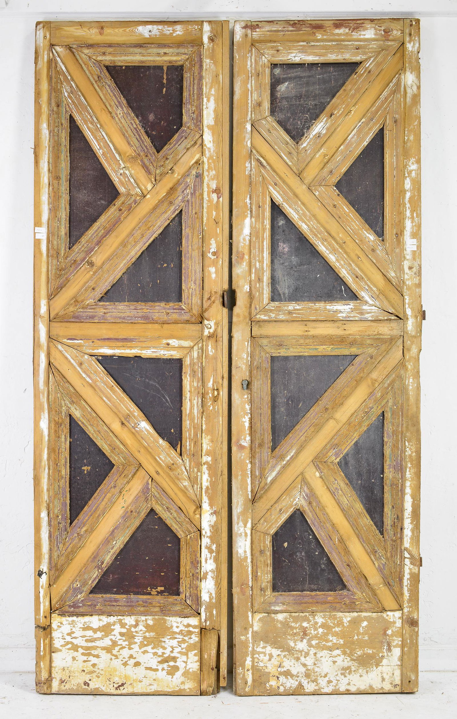 Large 2 Panel Wood Door (1 of 2)