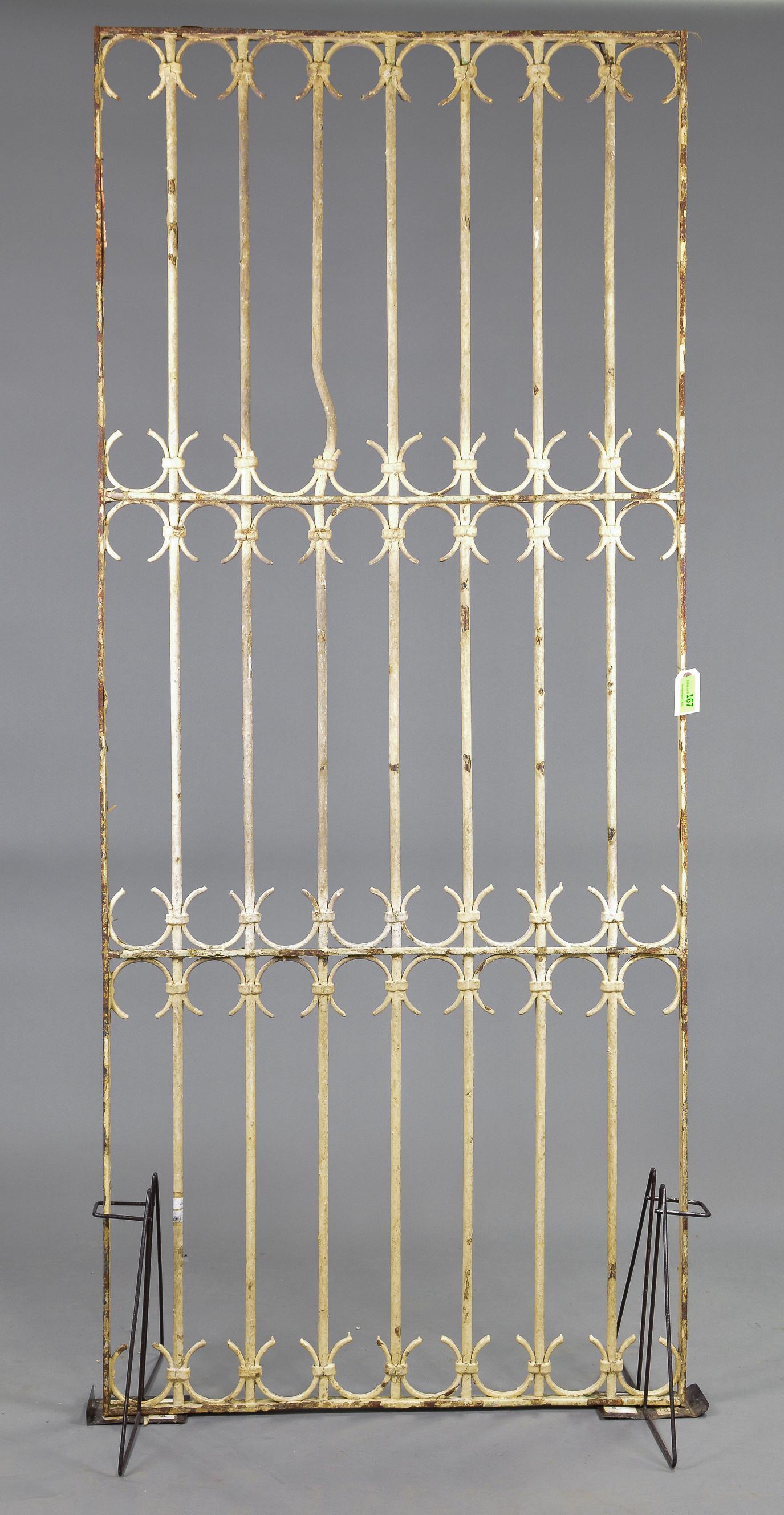 Large Painted Iron Panel #1 (1 of 2)