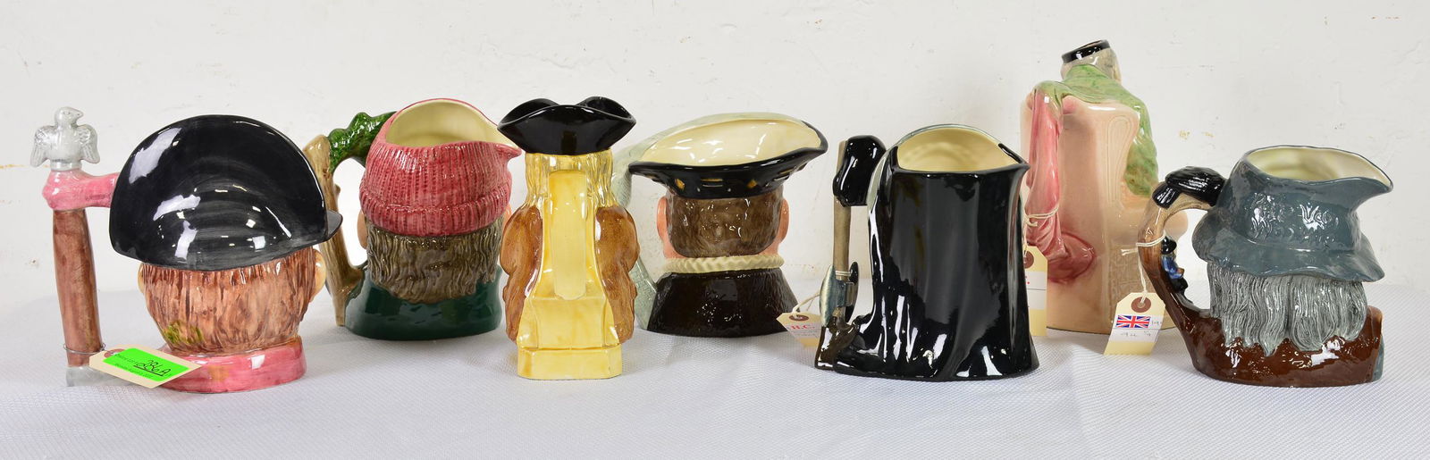 7 Assorted Royal Doulton / Toby Mugs (1 of 3)