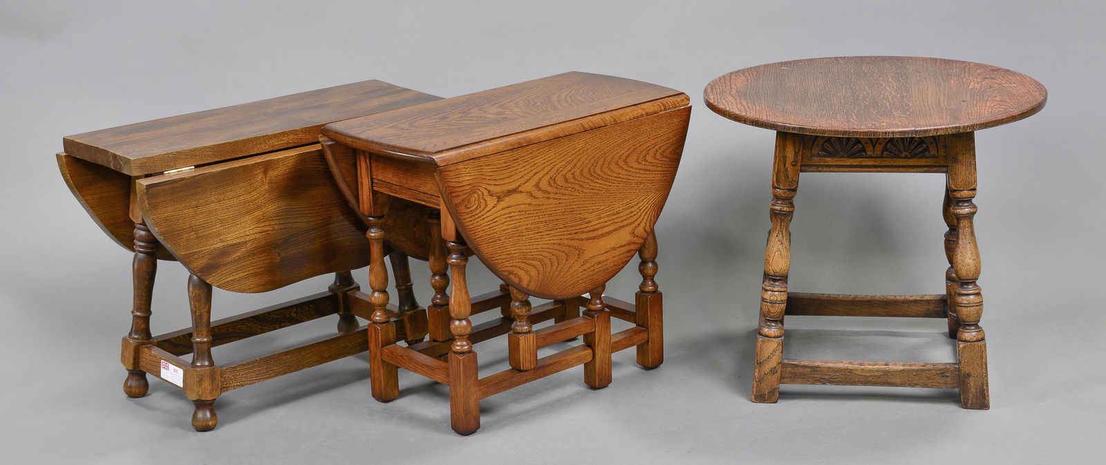 3 Small British Occasional Tables (1 of 4)