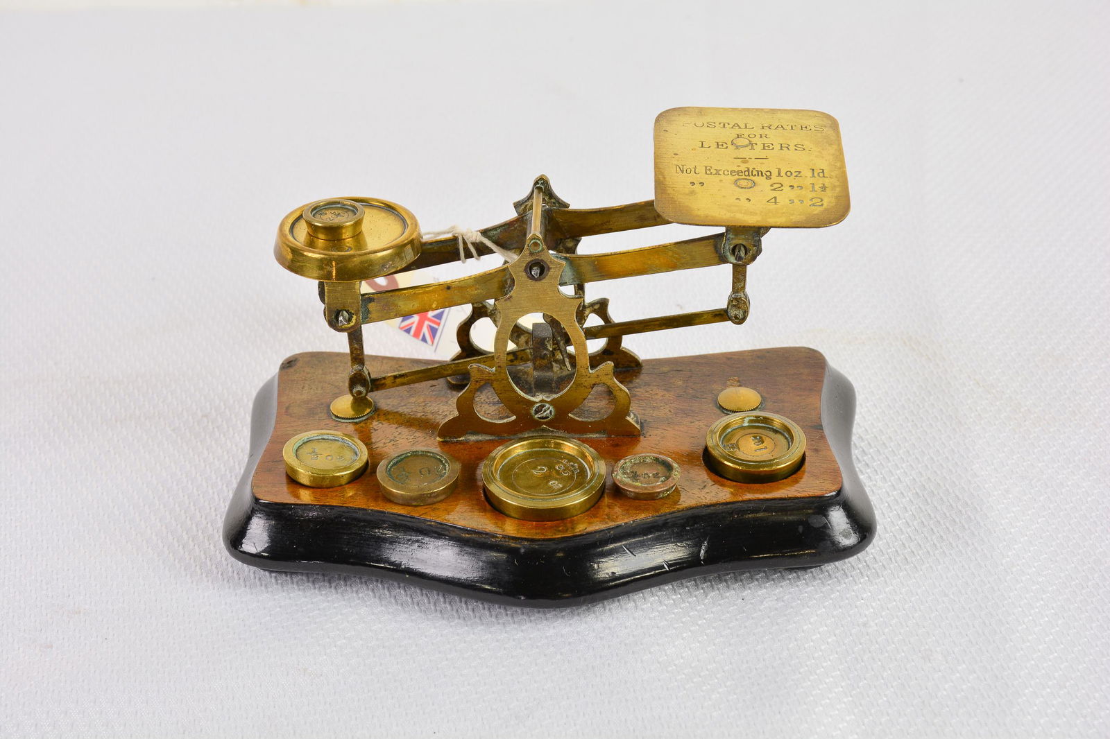 Small British Postal Scale With Weights (1 of 2)