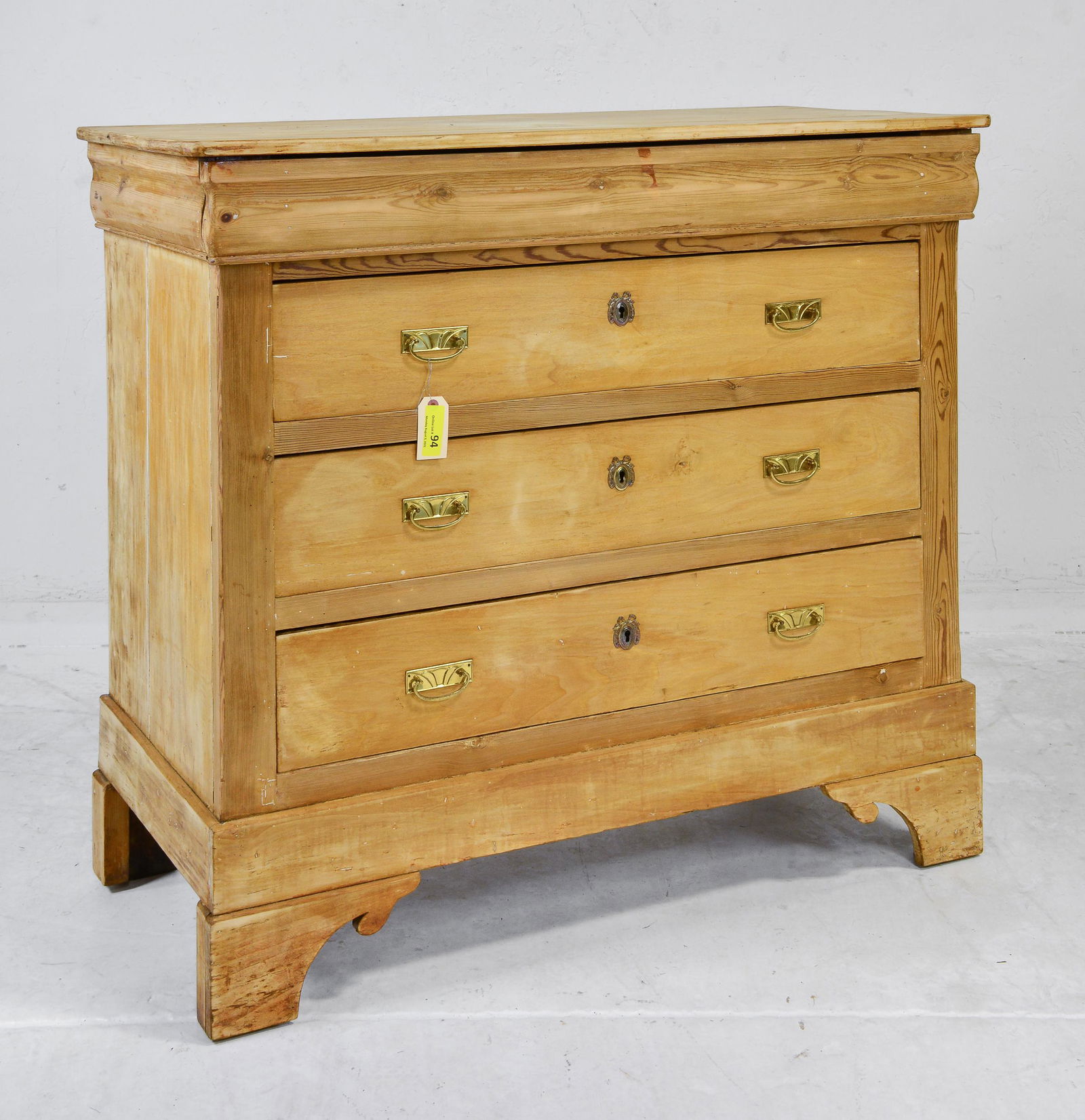 Pine 4 Drawer Chest / Commode (1 of 4)