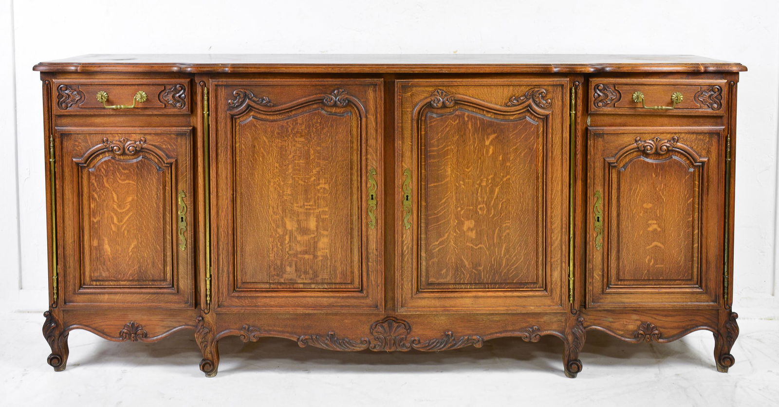 Country French Dark Oak Server / Sideboard (1 of 6)