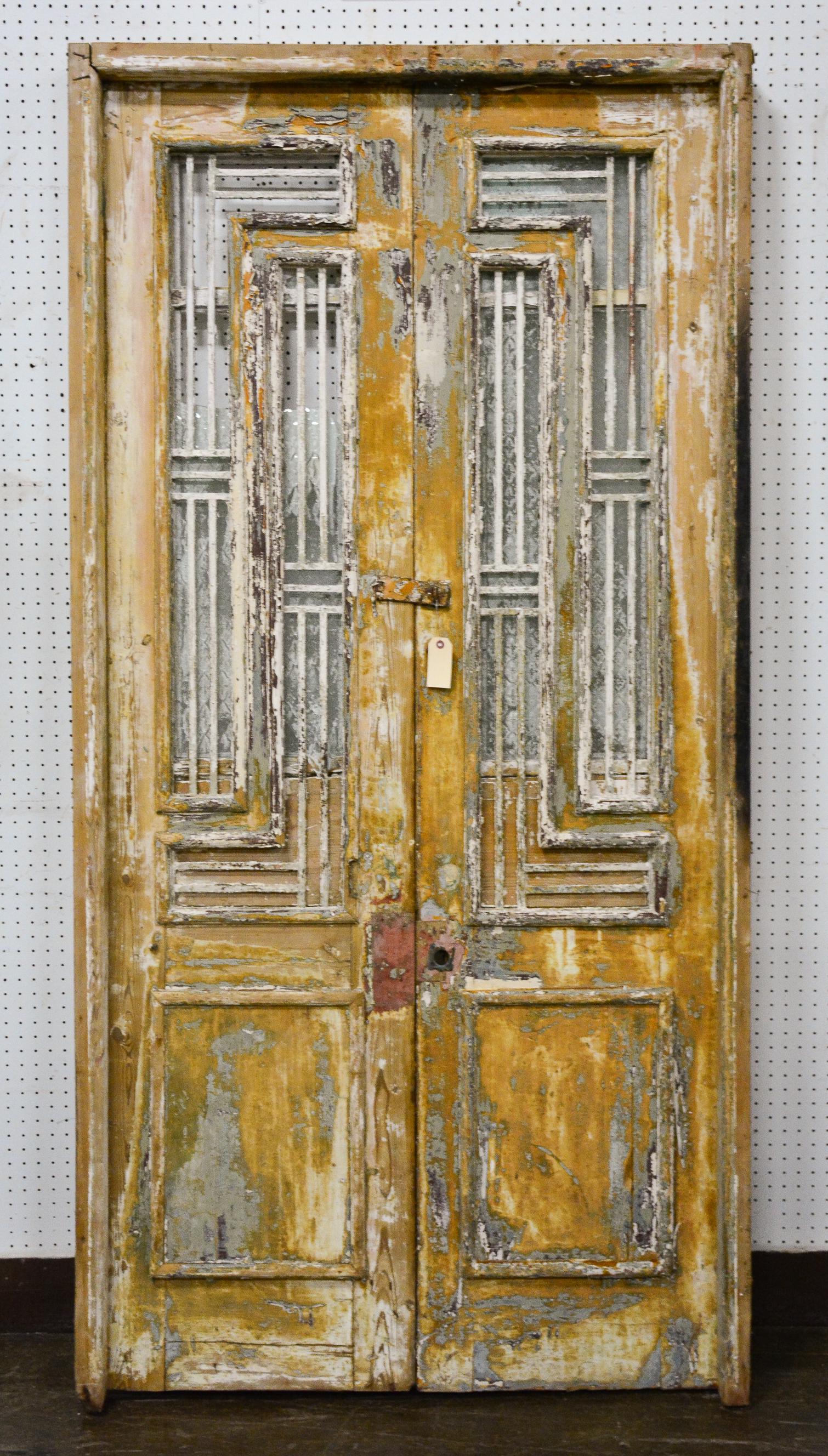 Painted Doors in Frame #1 (1 of 4)