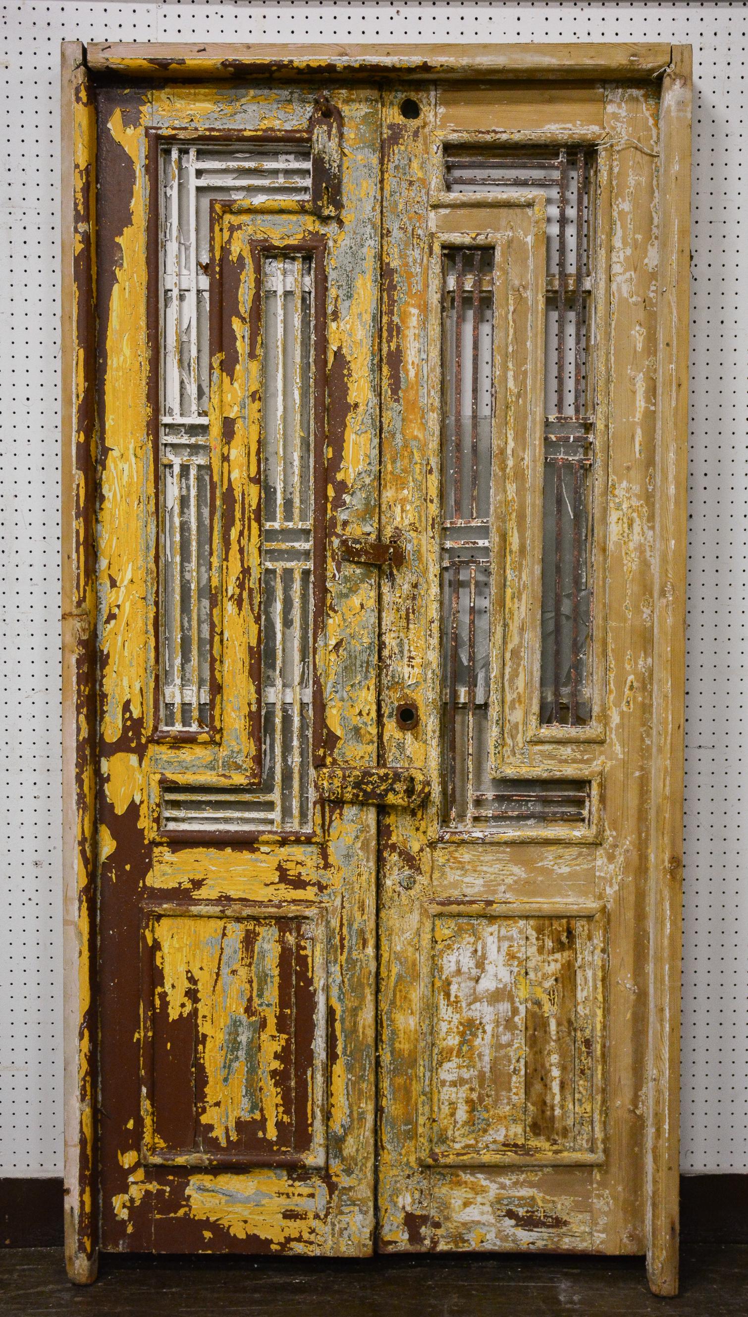 Painted Doors in Frame #2 (1 of 3)