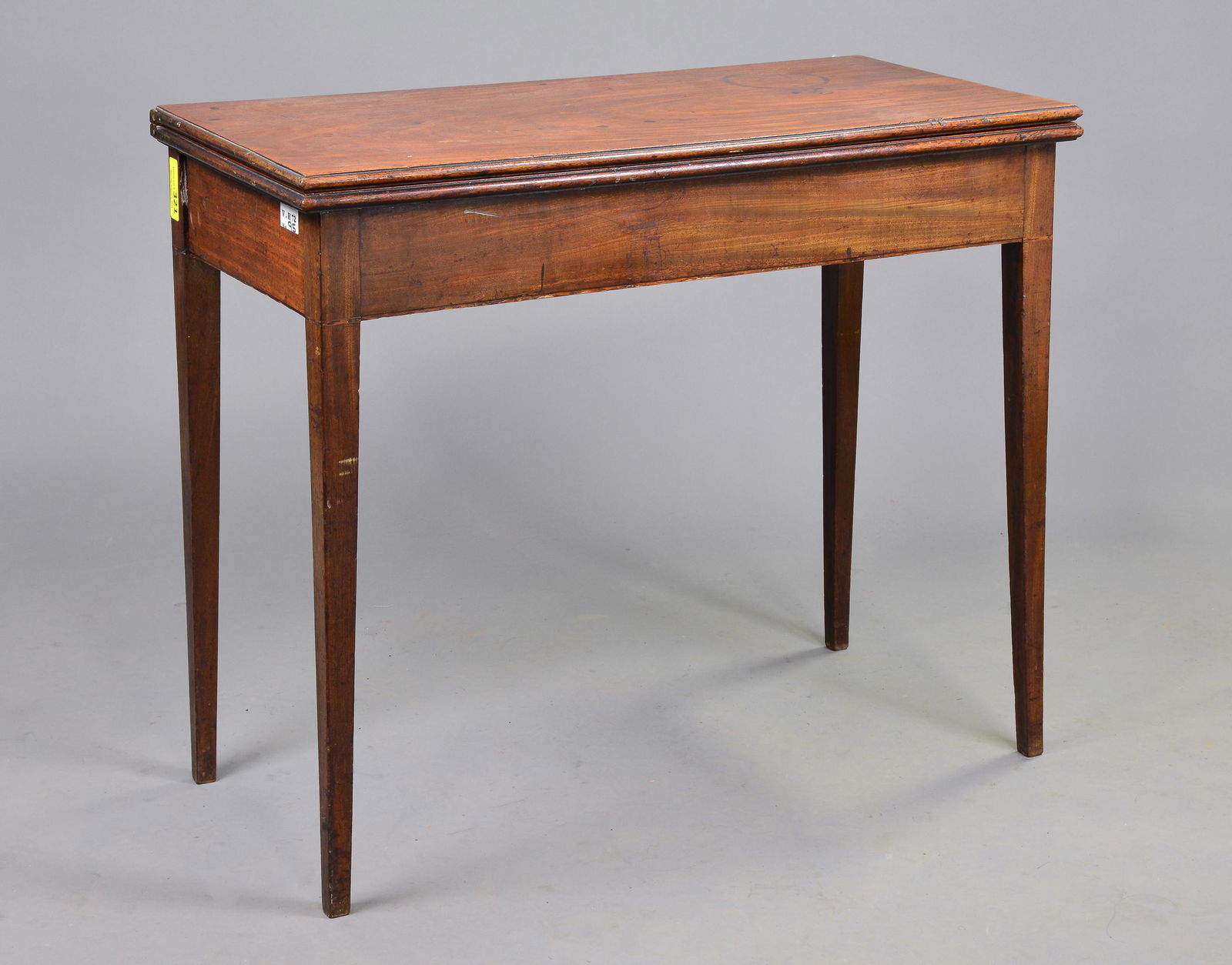 Georgian Mahogany Flip Top Game / Card Table (1 of 4)