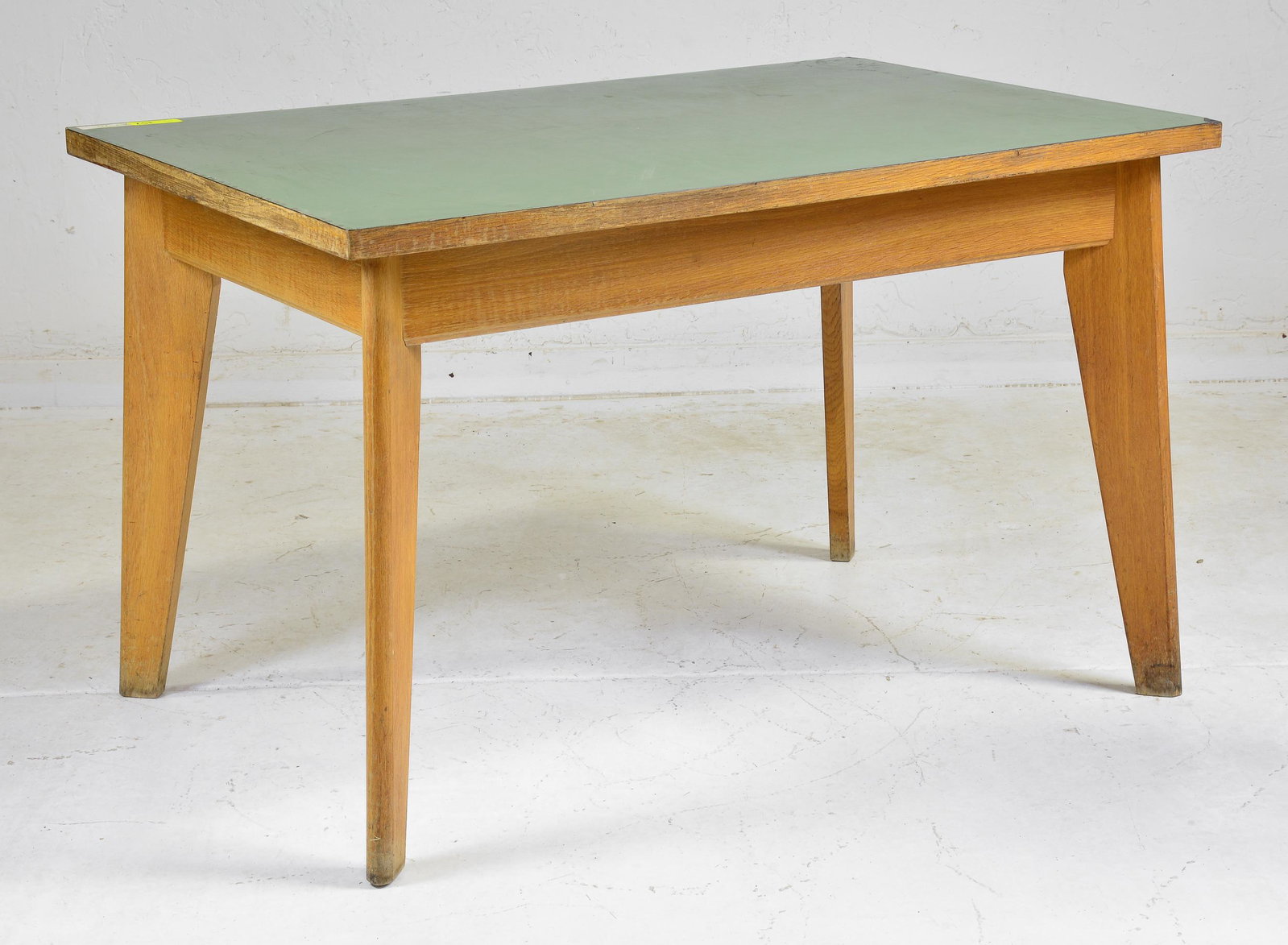 Green Top Writing Table: Green Top Writing Table - 30 in tall x 48 x 32