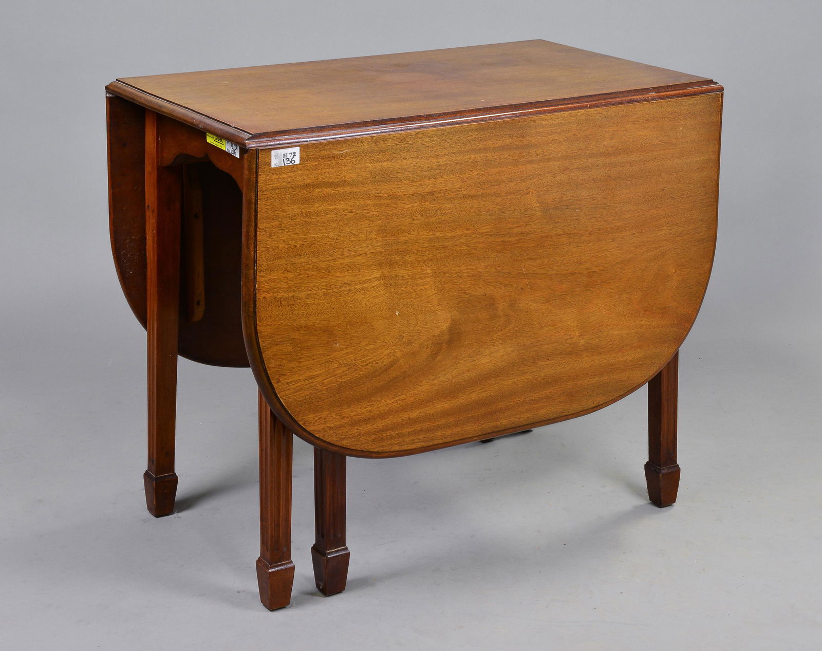 British Mahogany Drop Leaf Table (1 of 5)
