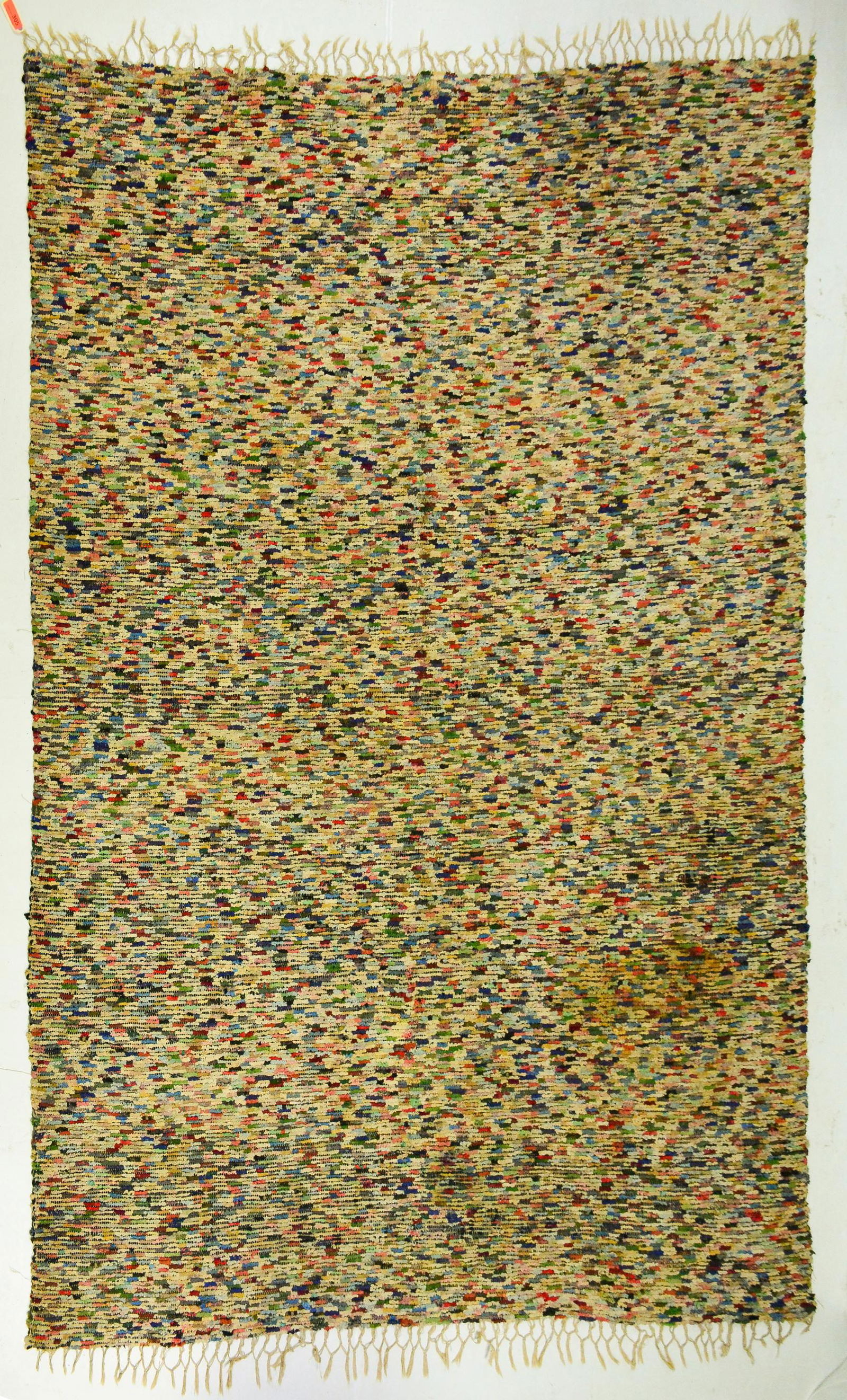 Large Vintage Swedish Rag Rug #3 (1 of 3)