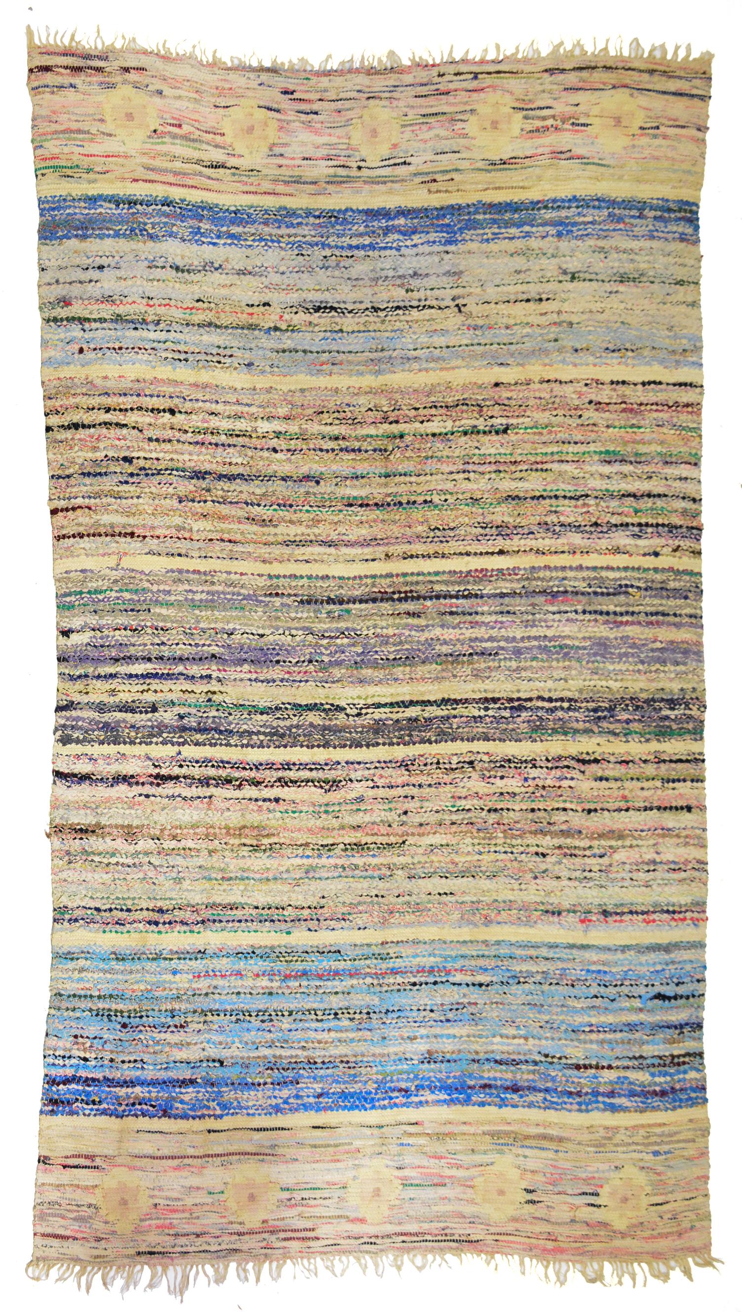 Large Vintage Swedish Rag Rug #2 (1 of 3)