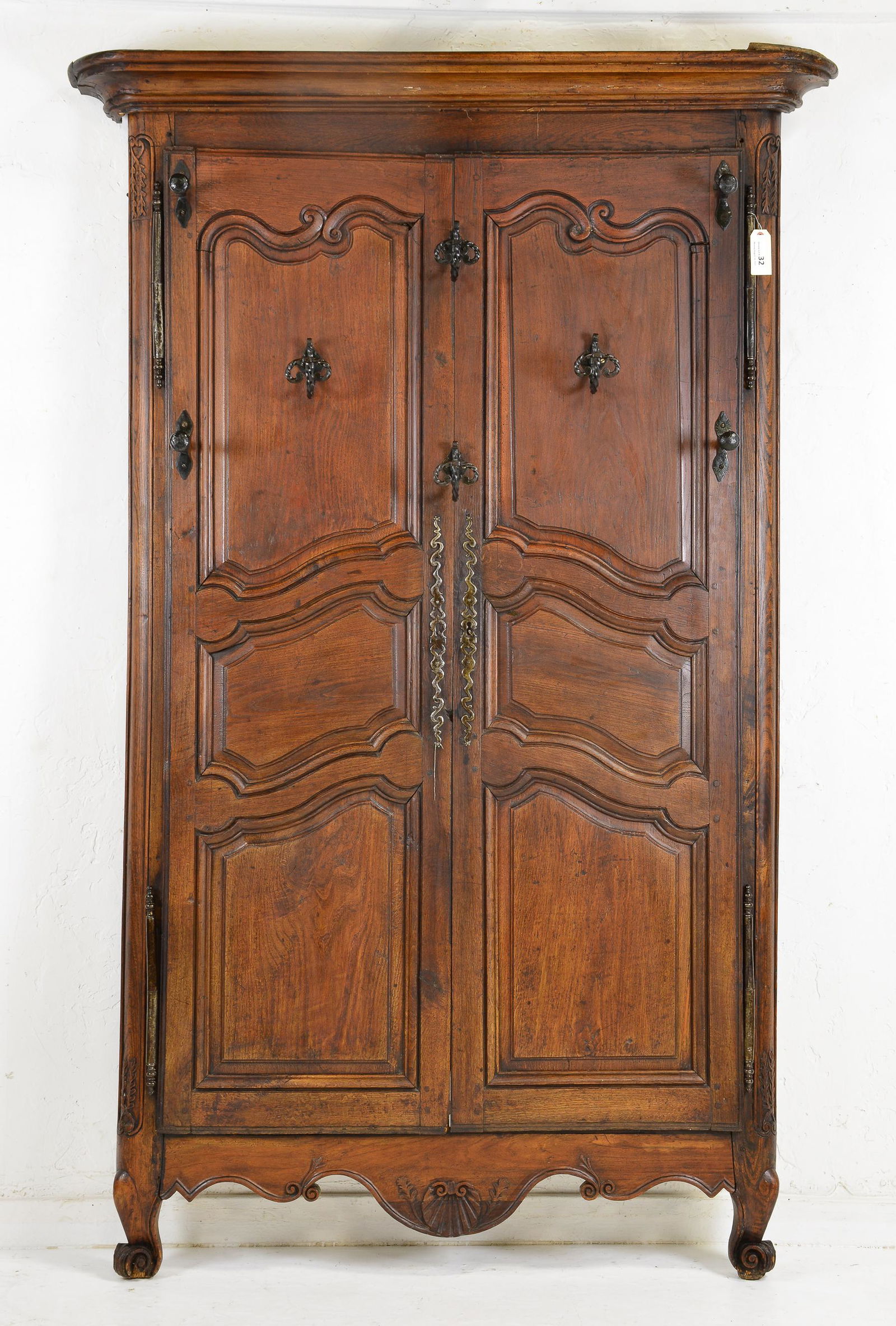 Louis XV Style Large Oak Hall Tree (1 of 6)