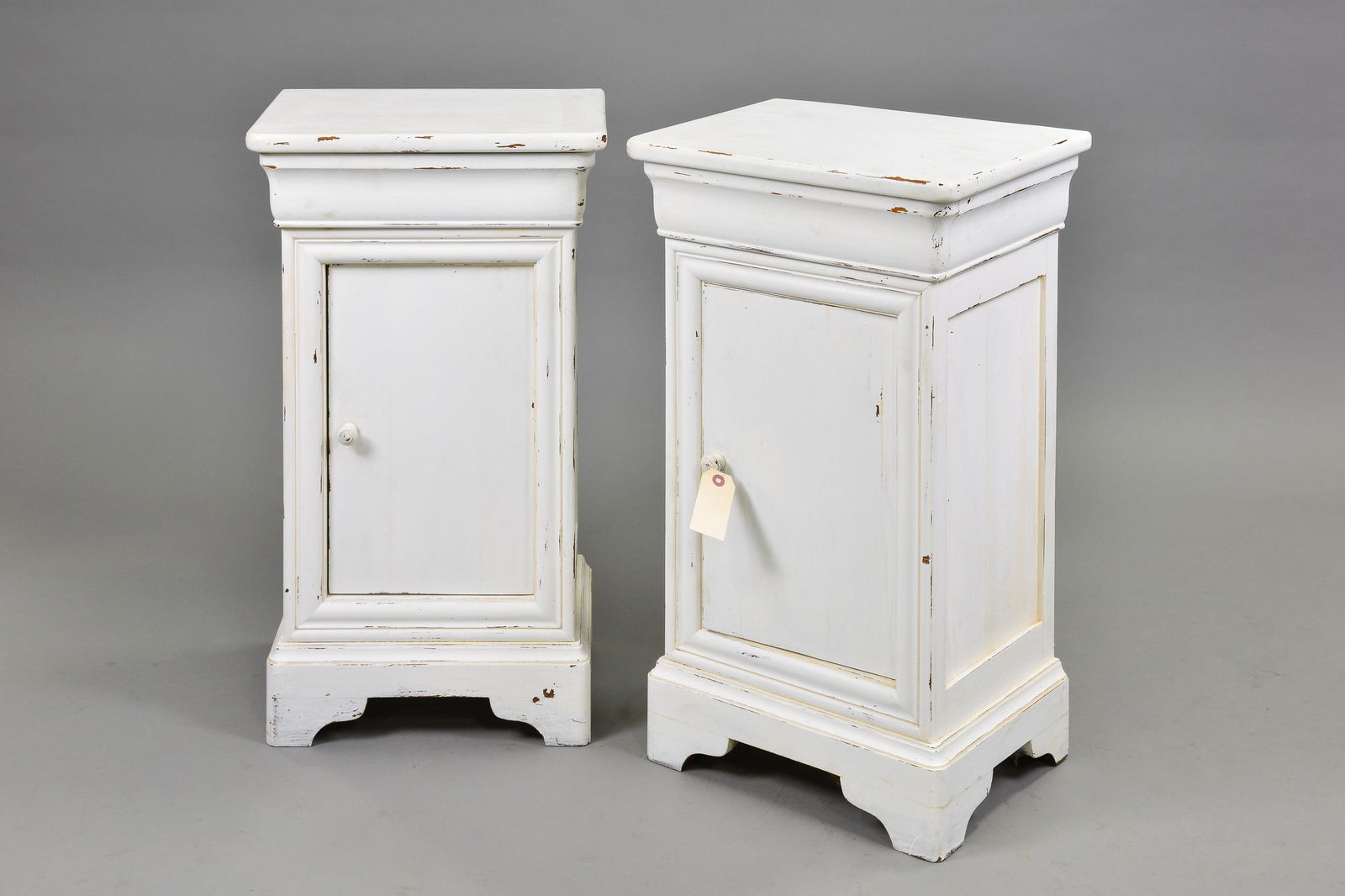 Louis Philippe Style Pair Painted Nightstands (1 of 4)