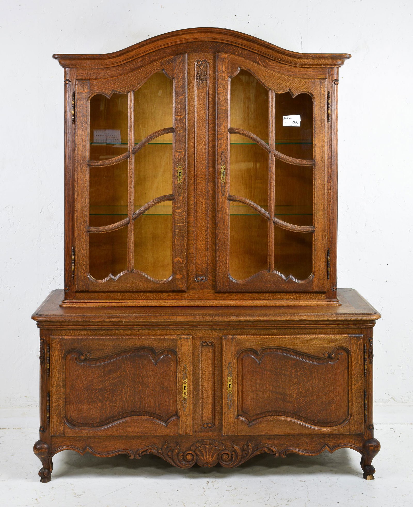 Louis XV Style Display / China Cabinet (1 of 4)