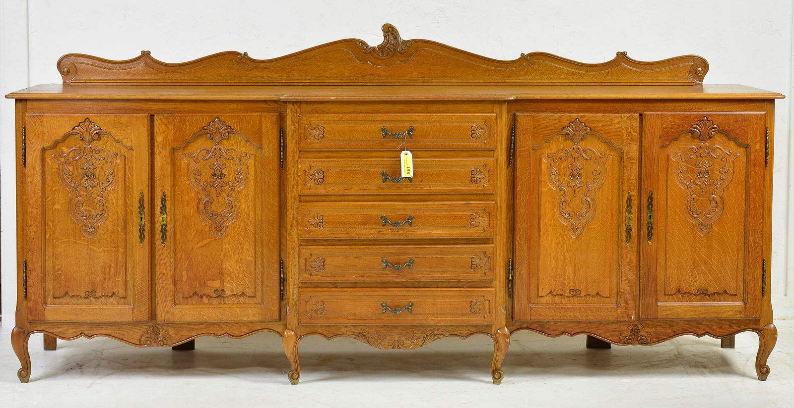 Country French Large Oak Server / Sideboard (1 of 6)