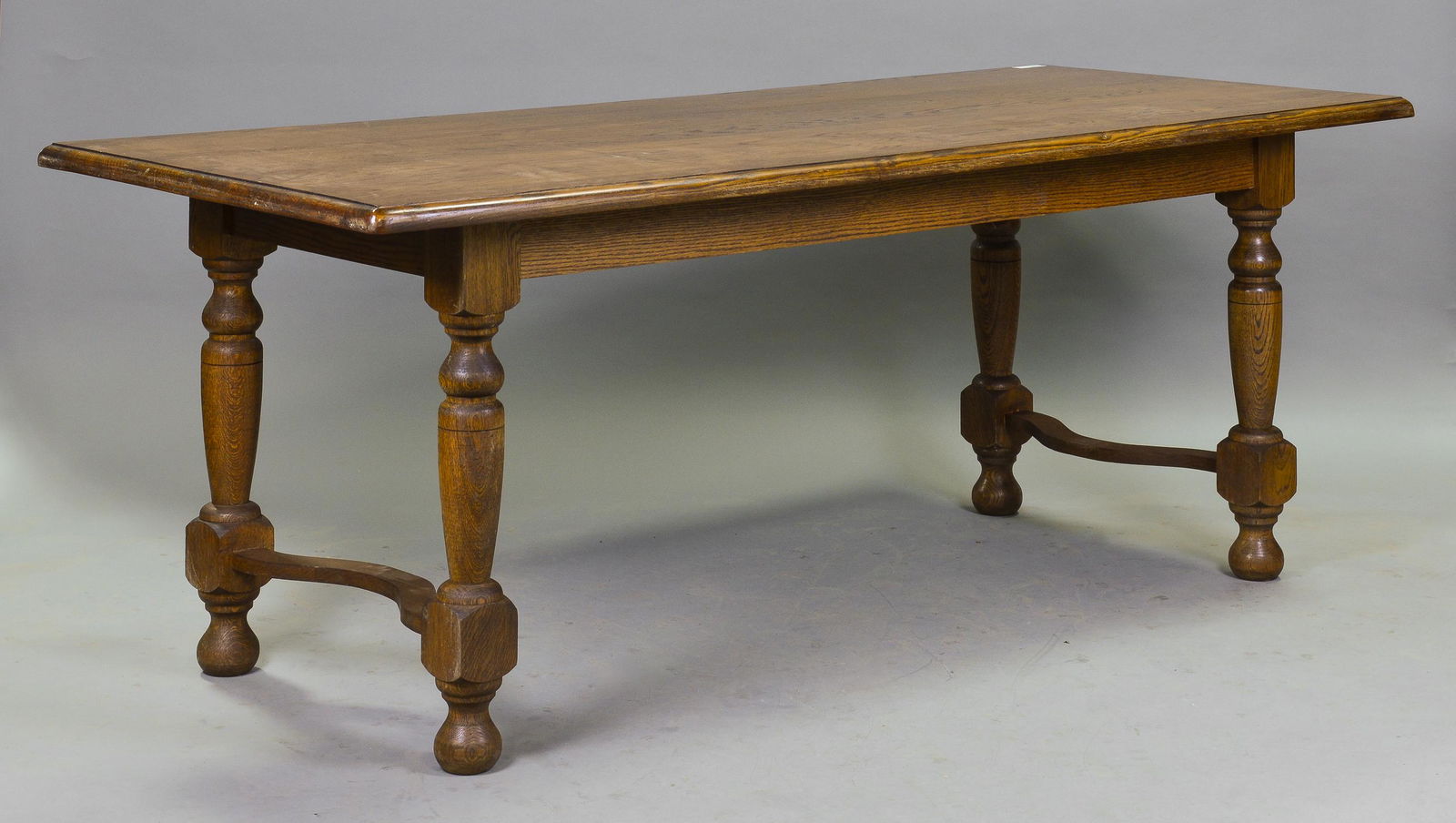 Large Oak Farm House Table (1 of 4)