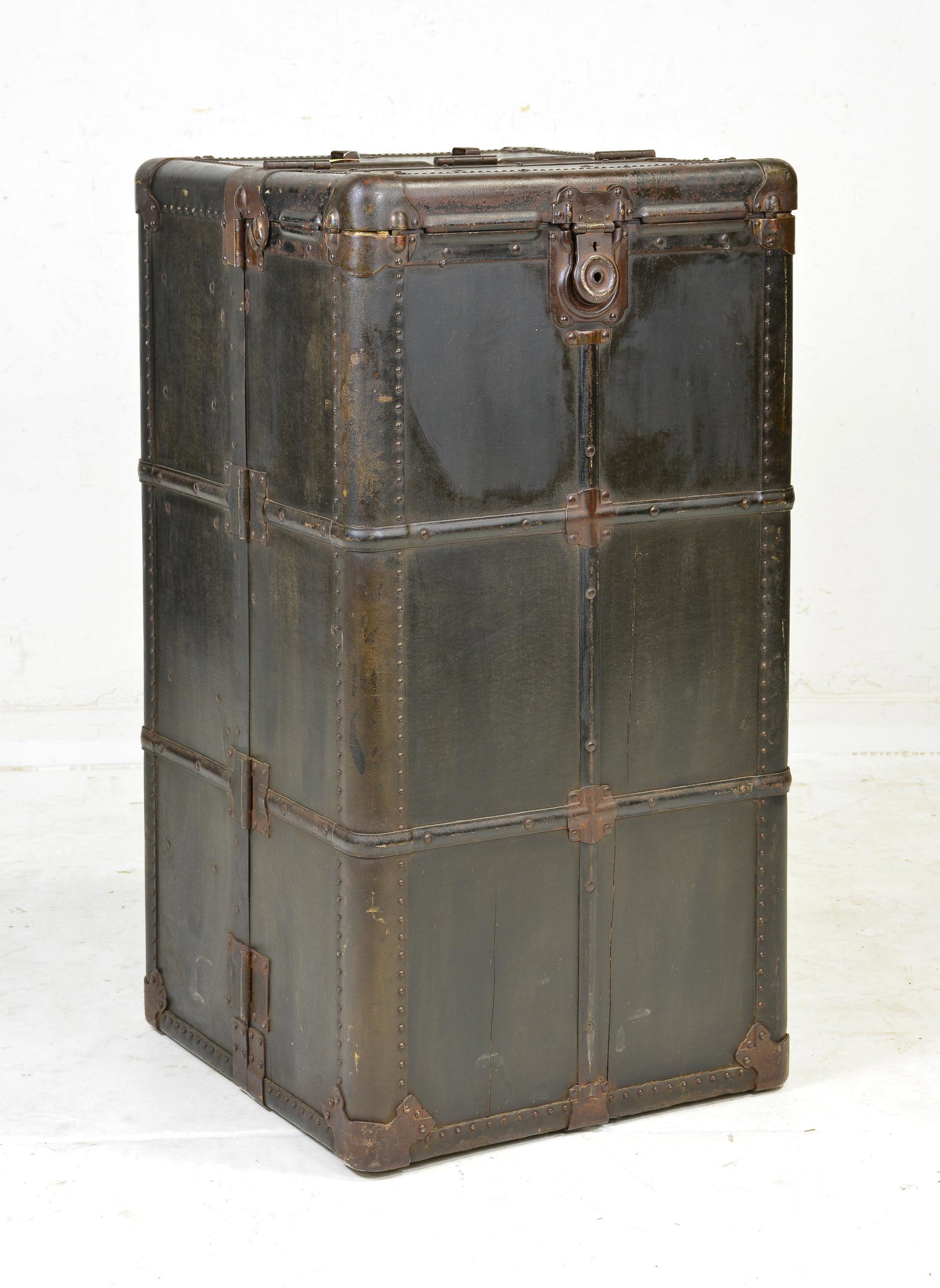 Vintage Costumer Trunk #1: Vintage Costumer Trunk - Purchased at Kidd-Russ The House of Luggage in Beaumont Texas - 23 in tall x 41 x 22