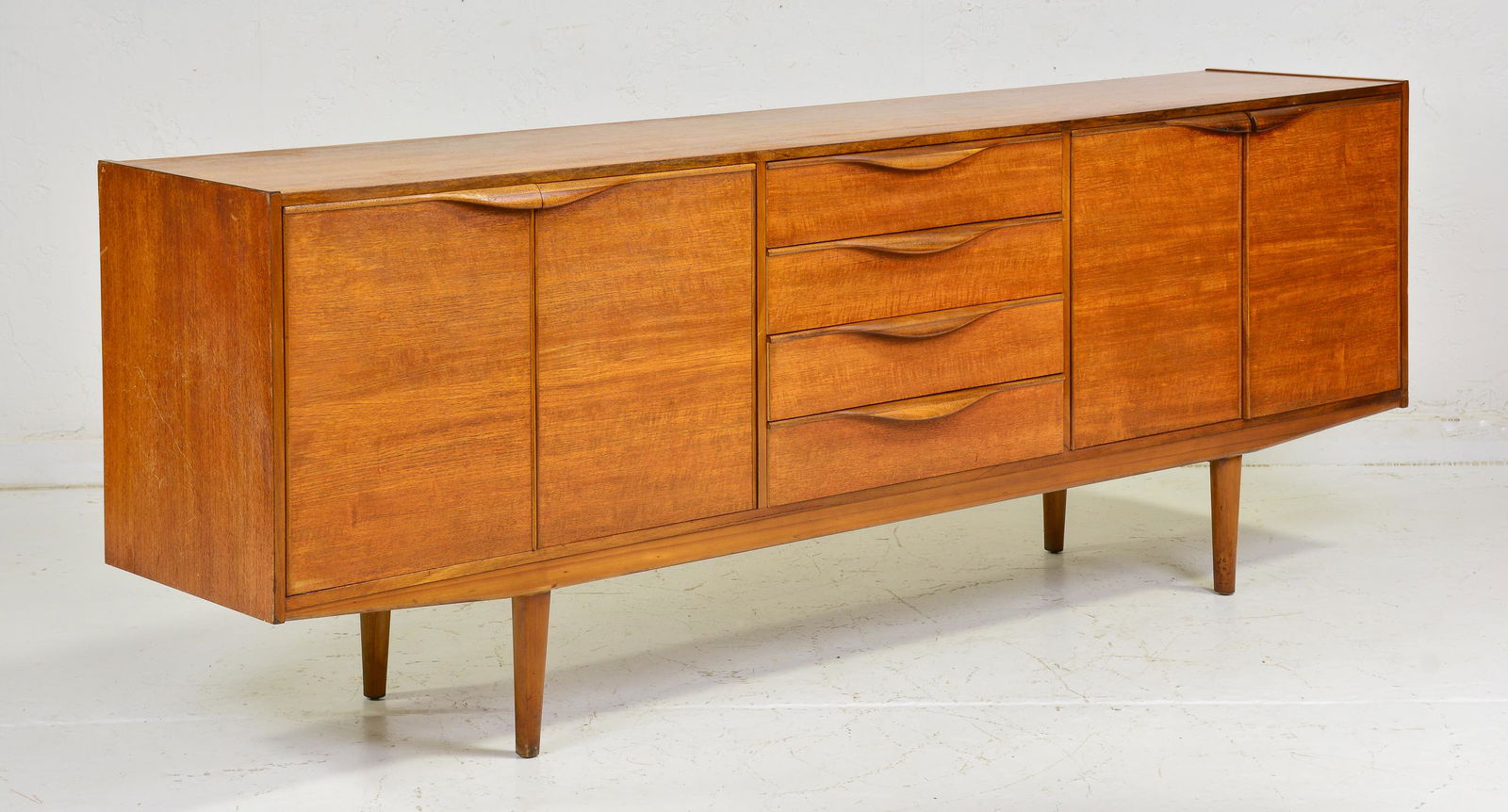 Mid Century Modern Sideboard - Folded Handles (1 of 8)