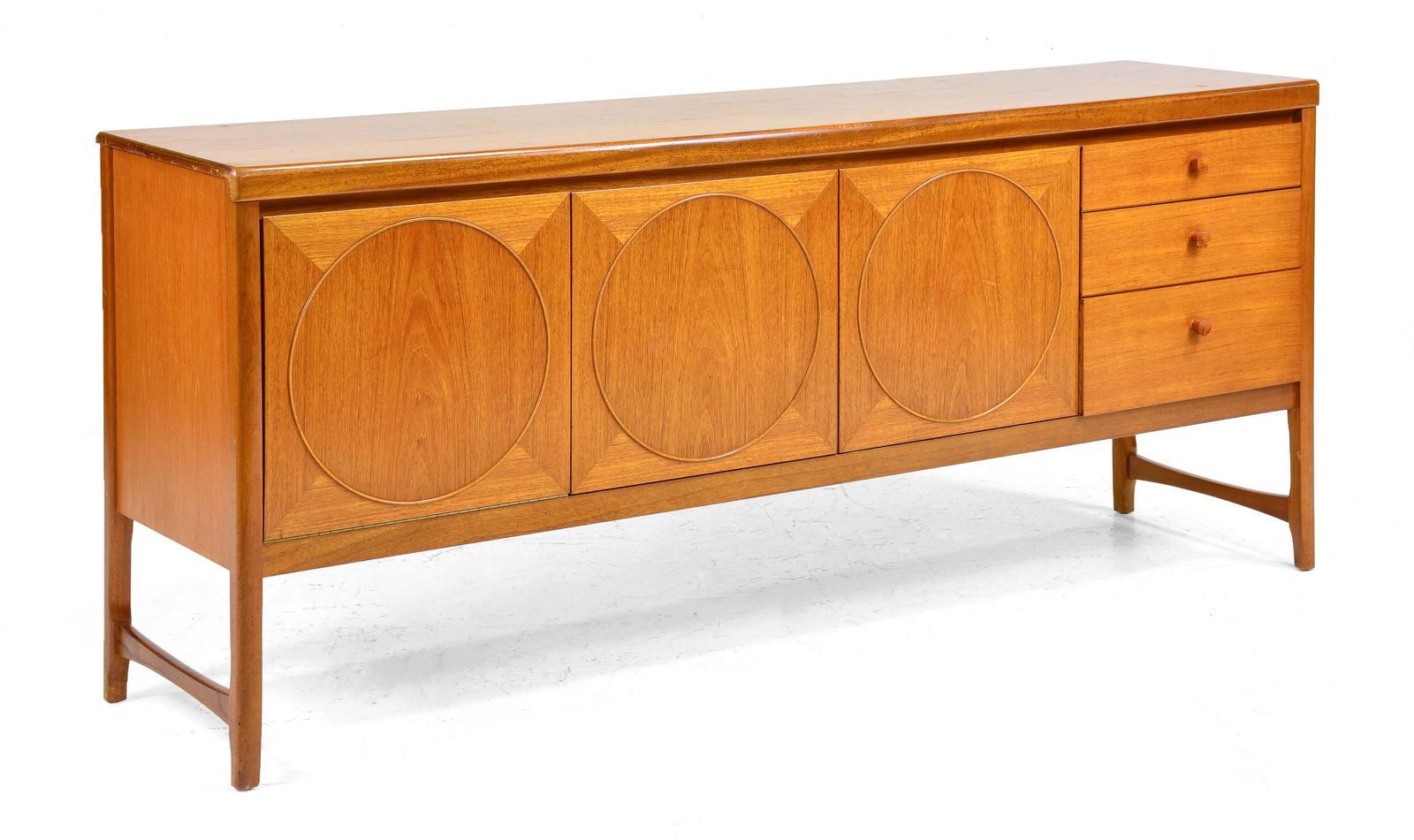 Mid Century Sideboard by Nathan - "Circles" (1 of 8)