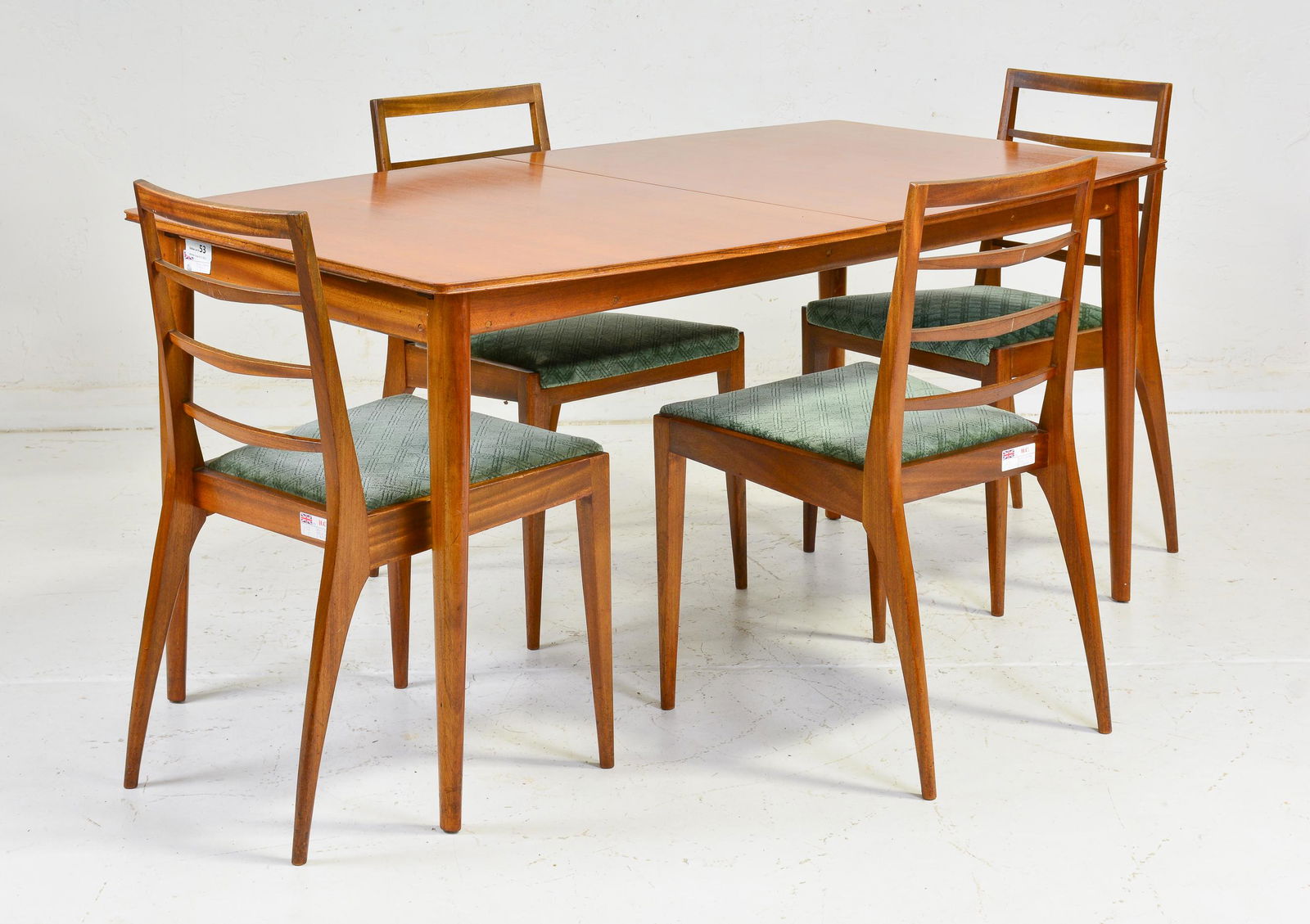 Mid Century Modern Dining Table & 4 Chairs - McIntosh (1 of 8)