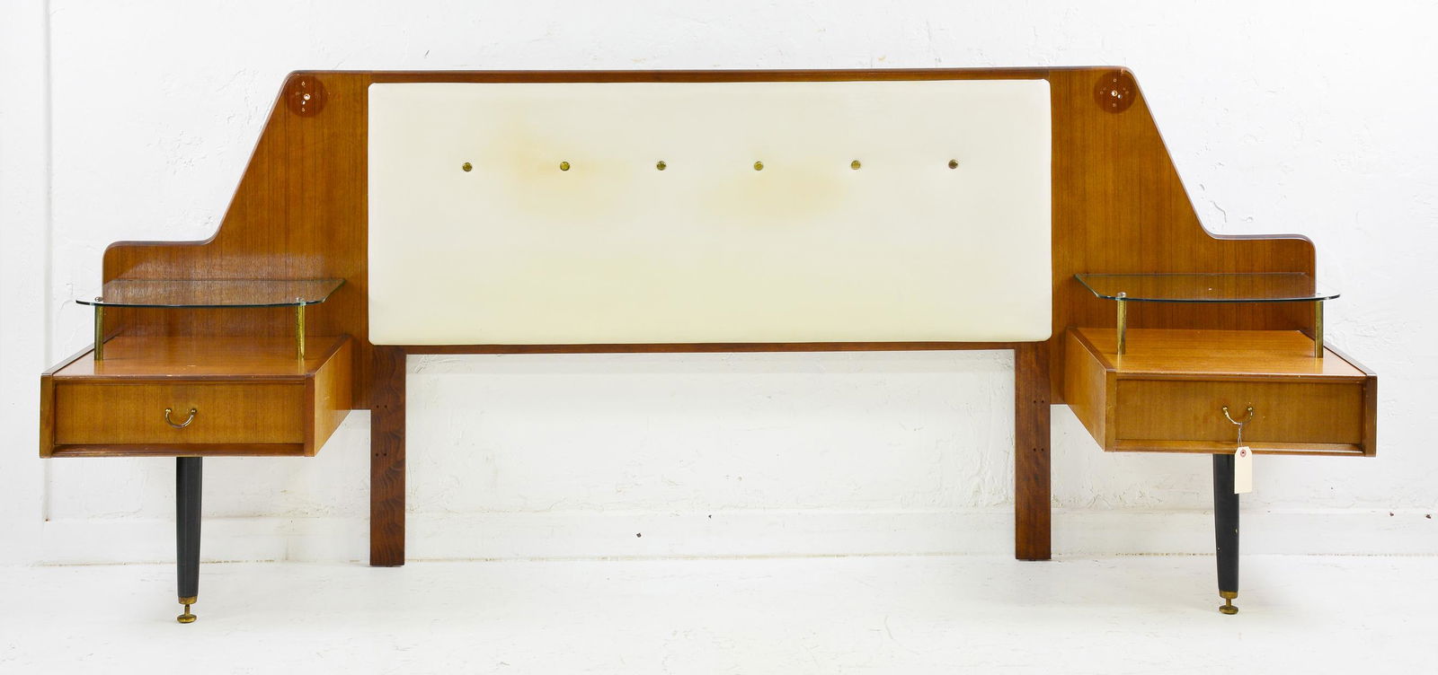 Mid Century Modern Tola Headboard with Nightstands #2 (1 of 5)